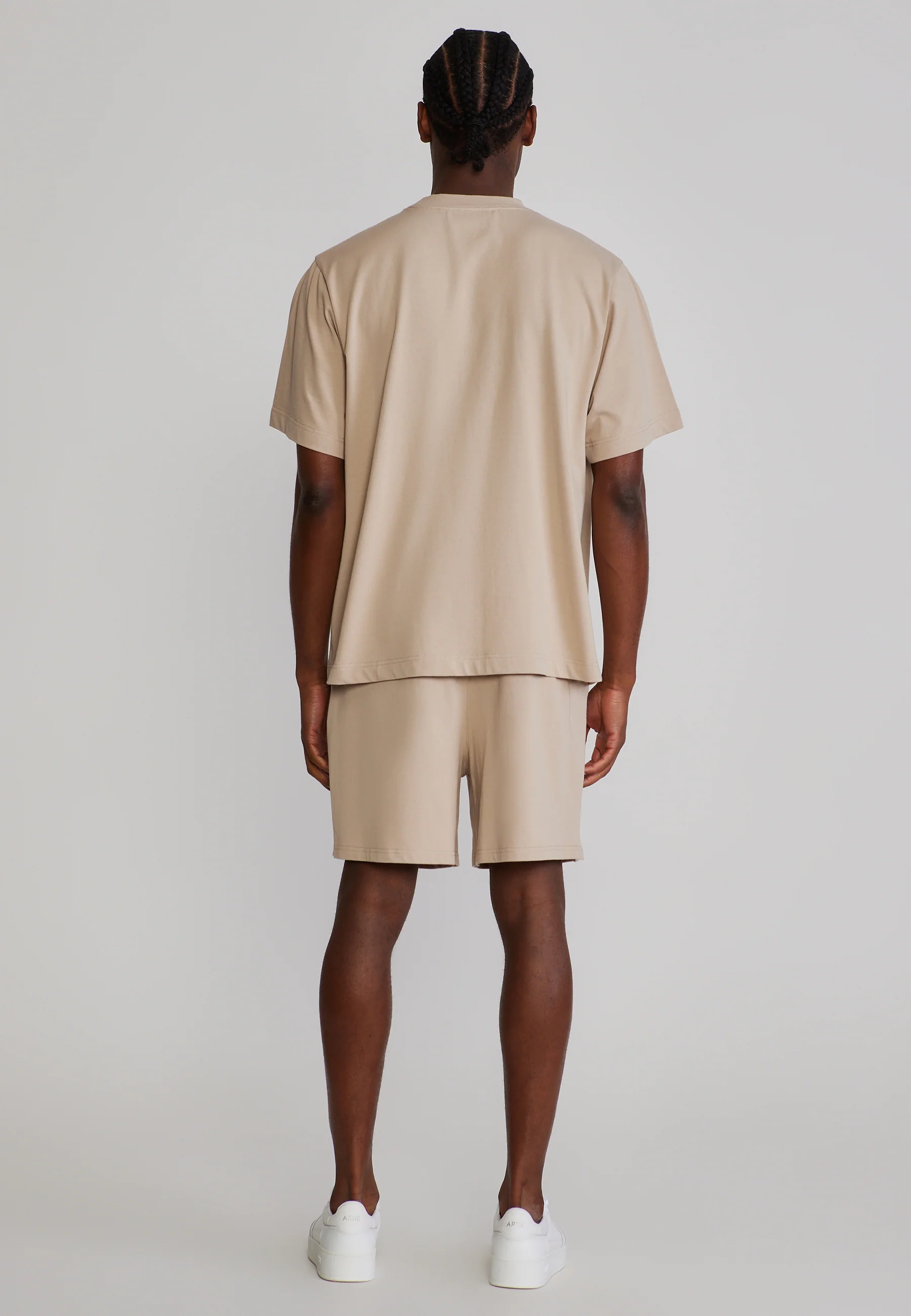 Beige T-Shirt and Shorts Set - Image 5