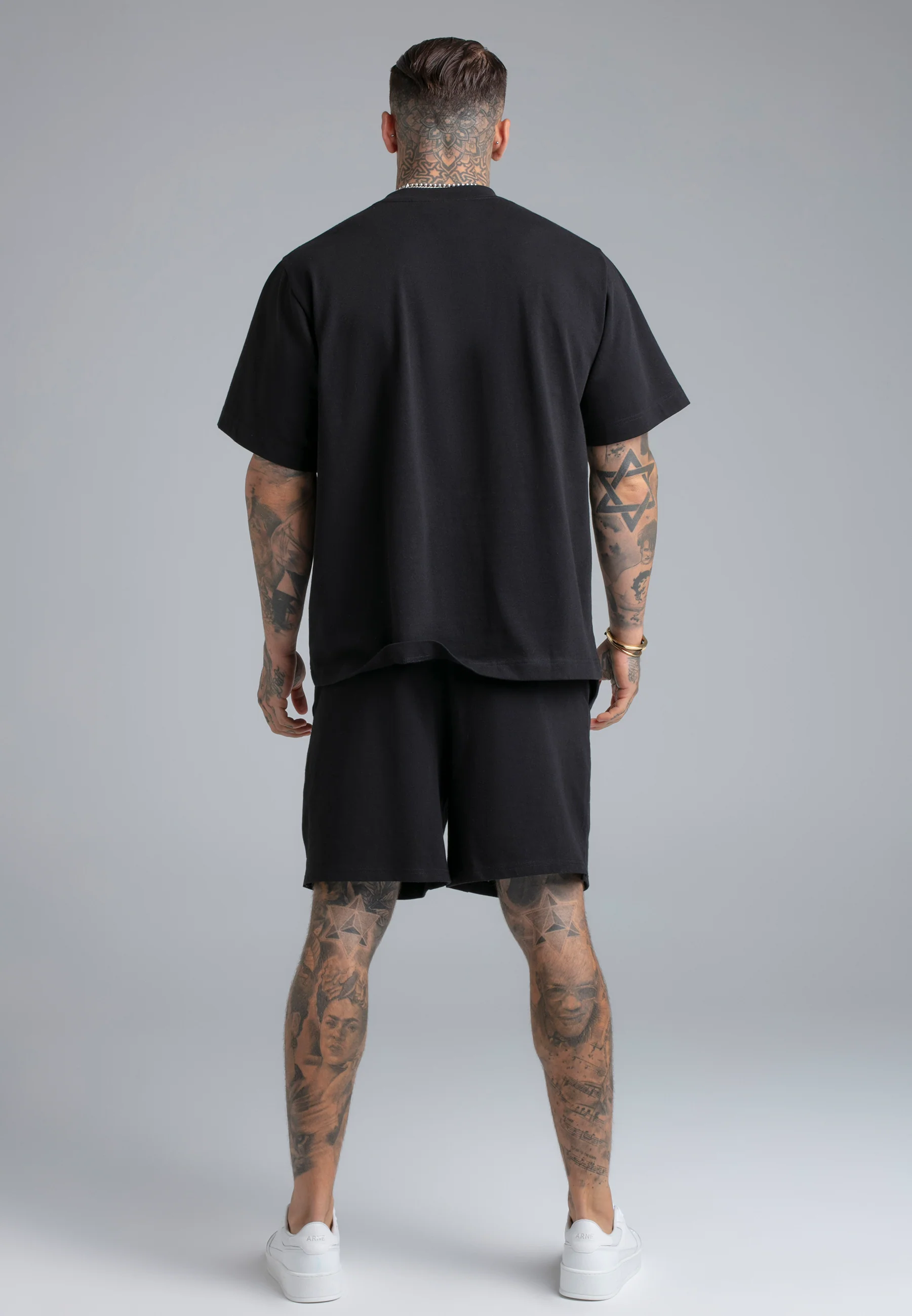 Black T-Shirt and Shorts Set - Image 5