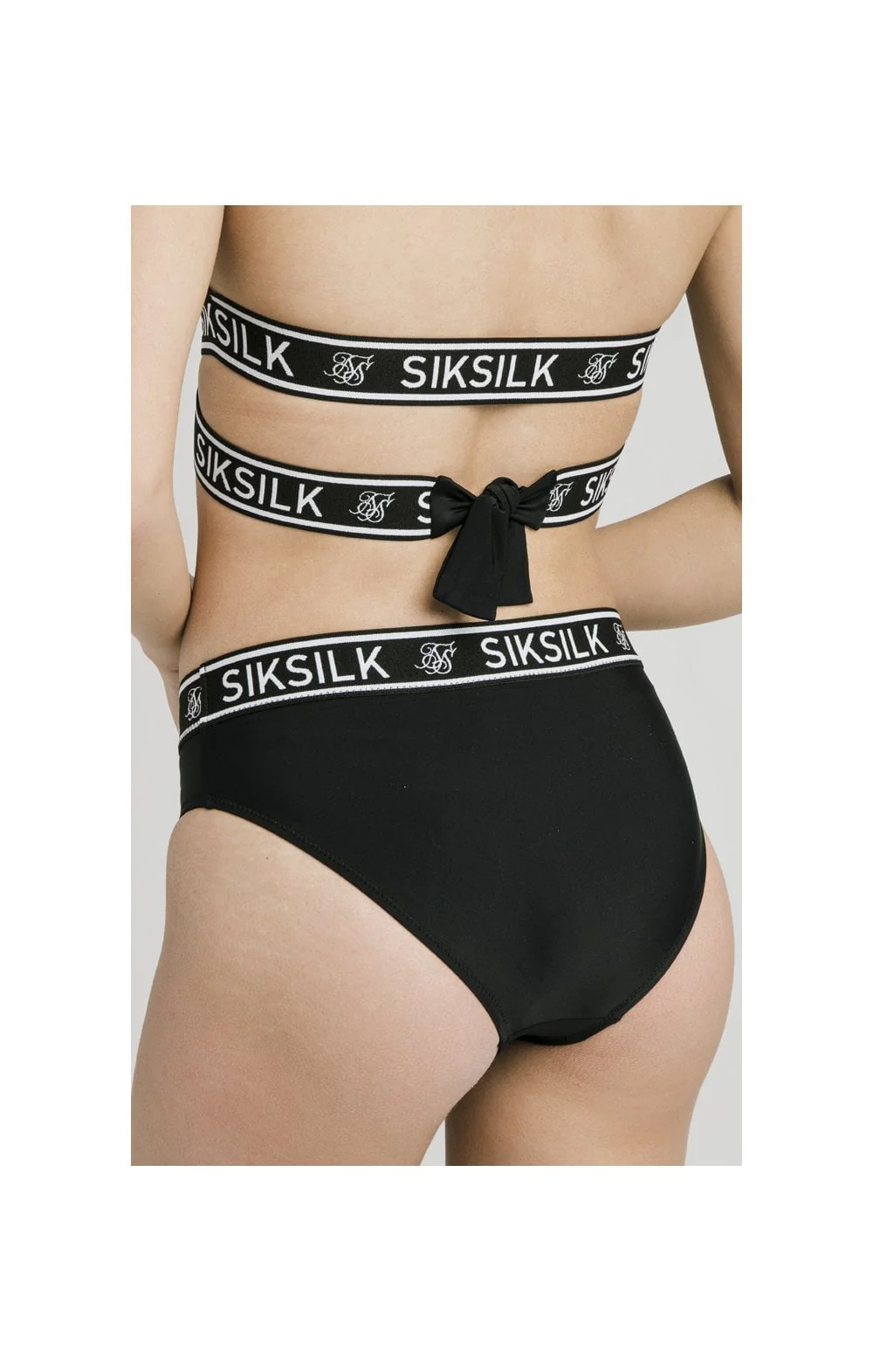 SikSilk Tape Bikini Bottoms – Black - Image 2
