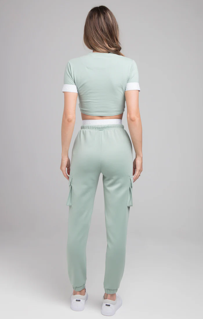 Green Crop T-Shirt - Image 6