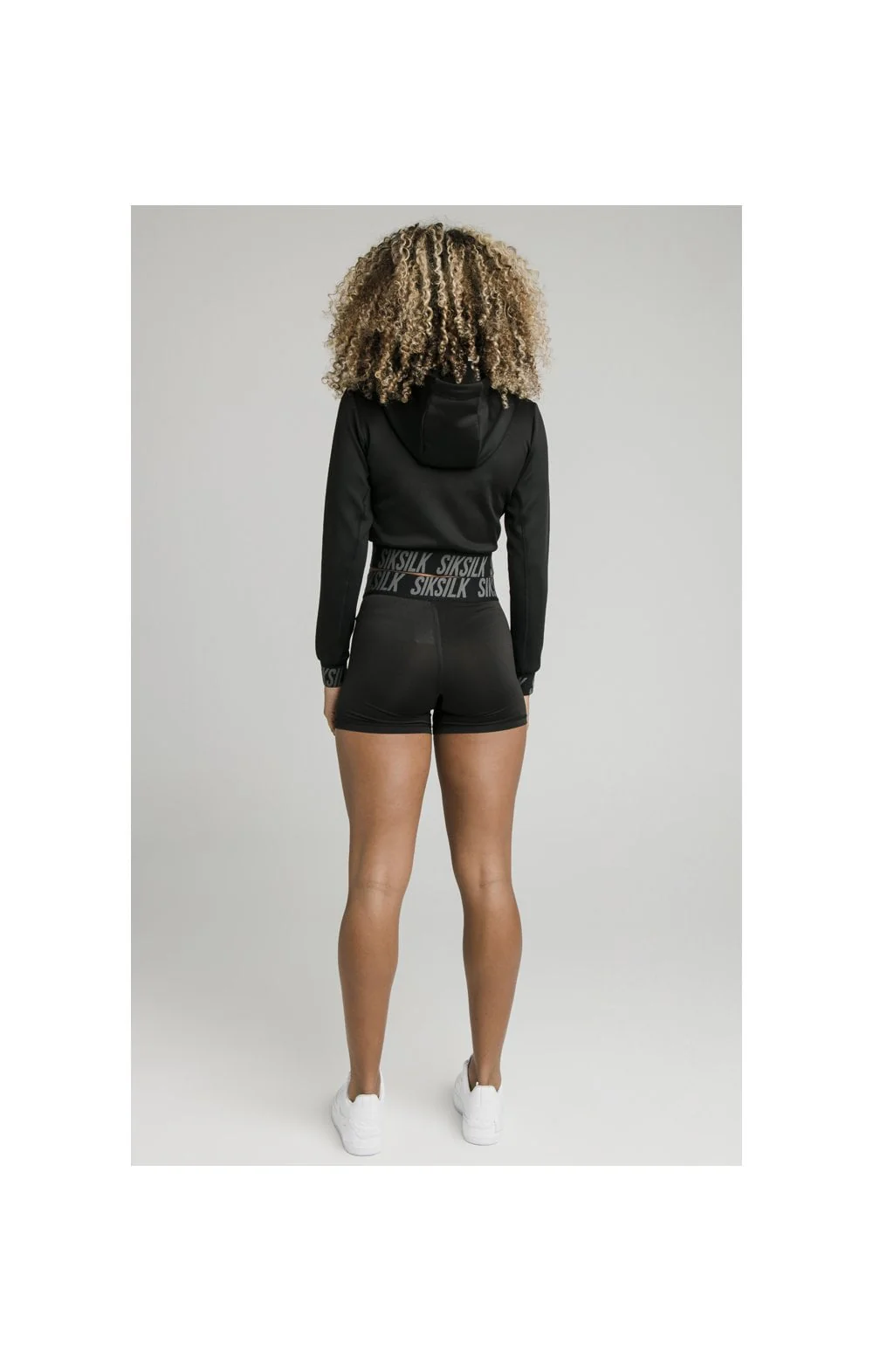 SikSilk Tape Gym Shorts - Black - Image 11