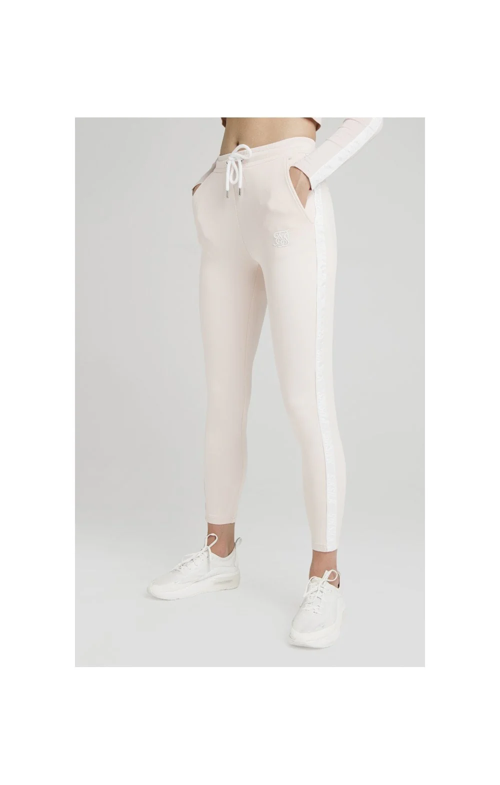 SikSilk Tape Track Pants - Cloud Pink - Image 2