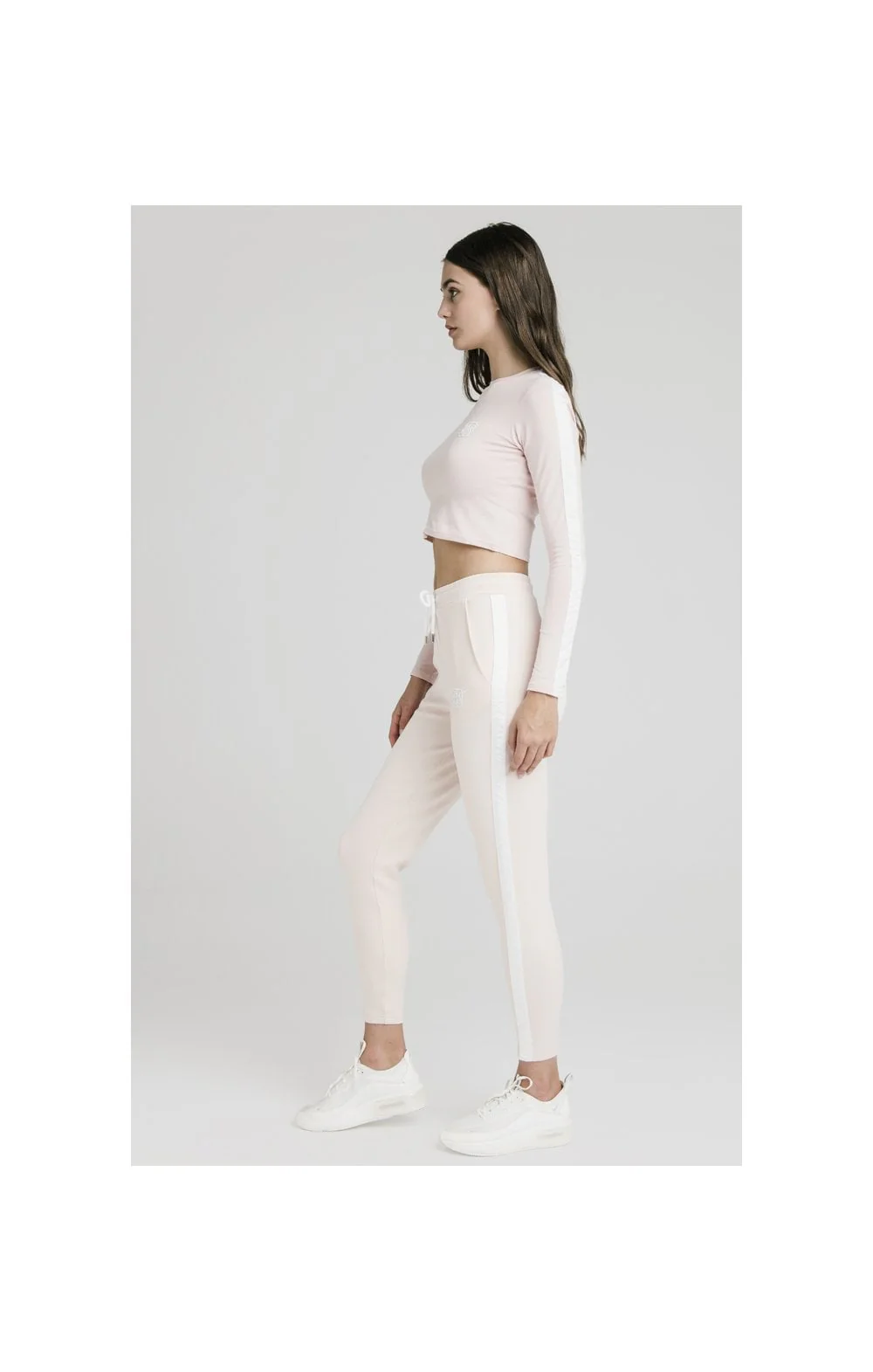 SikSilk Tape Track Pants - Cloud Pink - Image 4