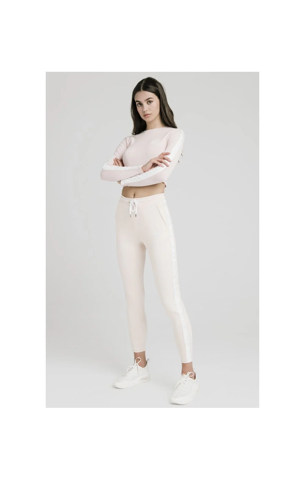 SikSilk Tape Track Pants - Cloud Pink - Image 5
