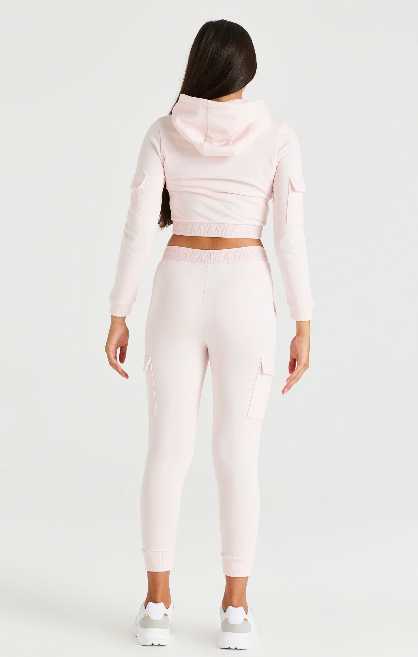 SikSilk Taped Cargo Pants - Pink - Image 6