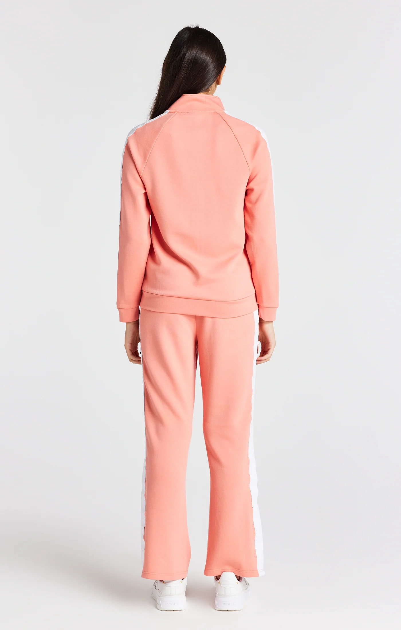 Girls Coral Taped Longline Zip Thru - Image 6