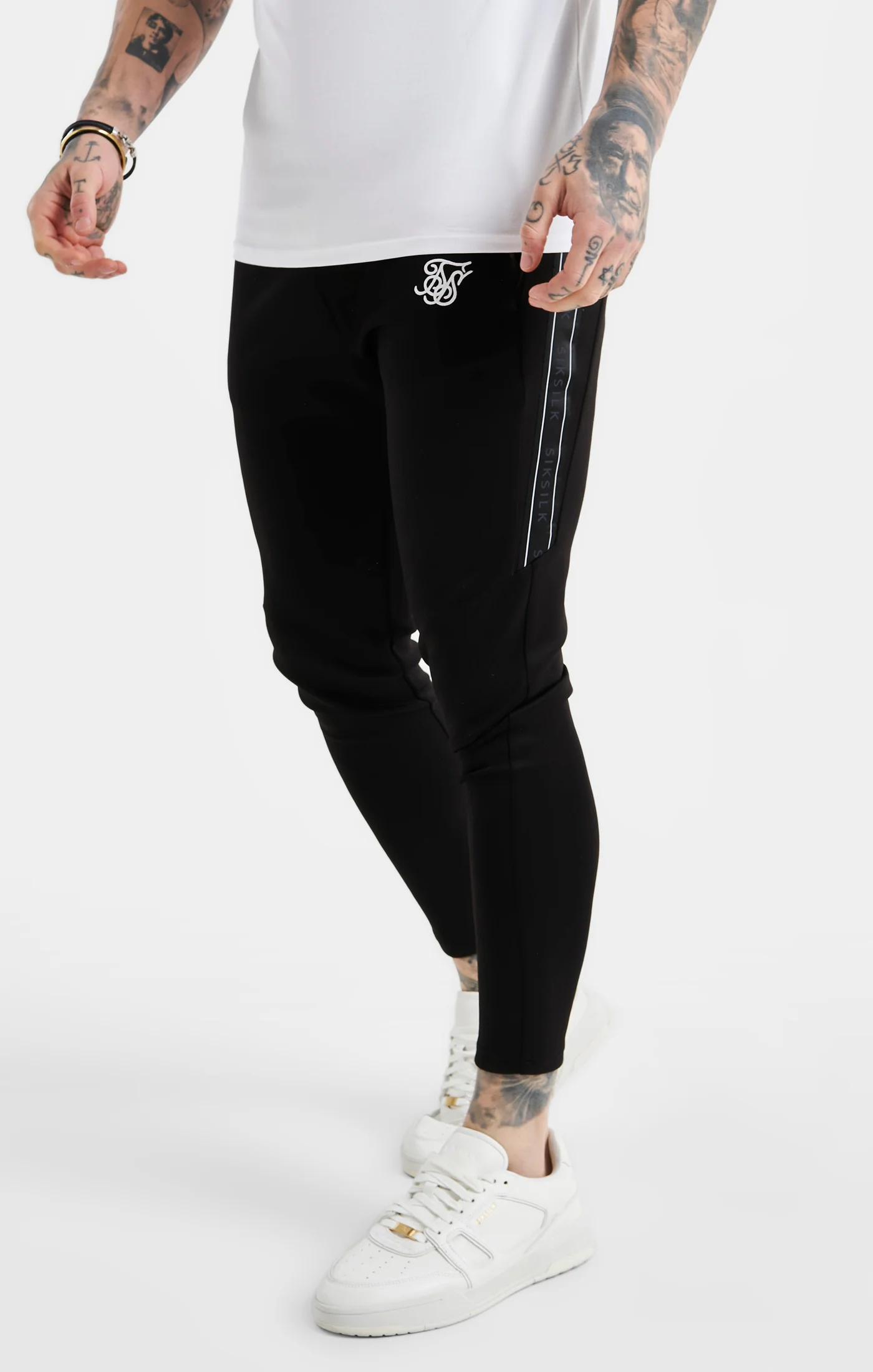 Black Taped Pant