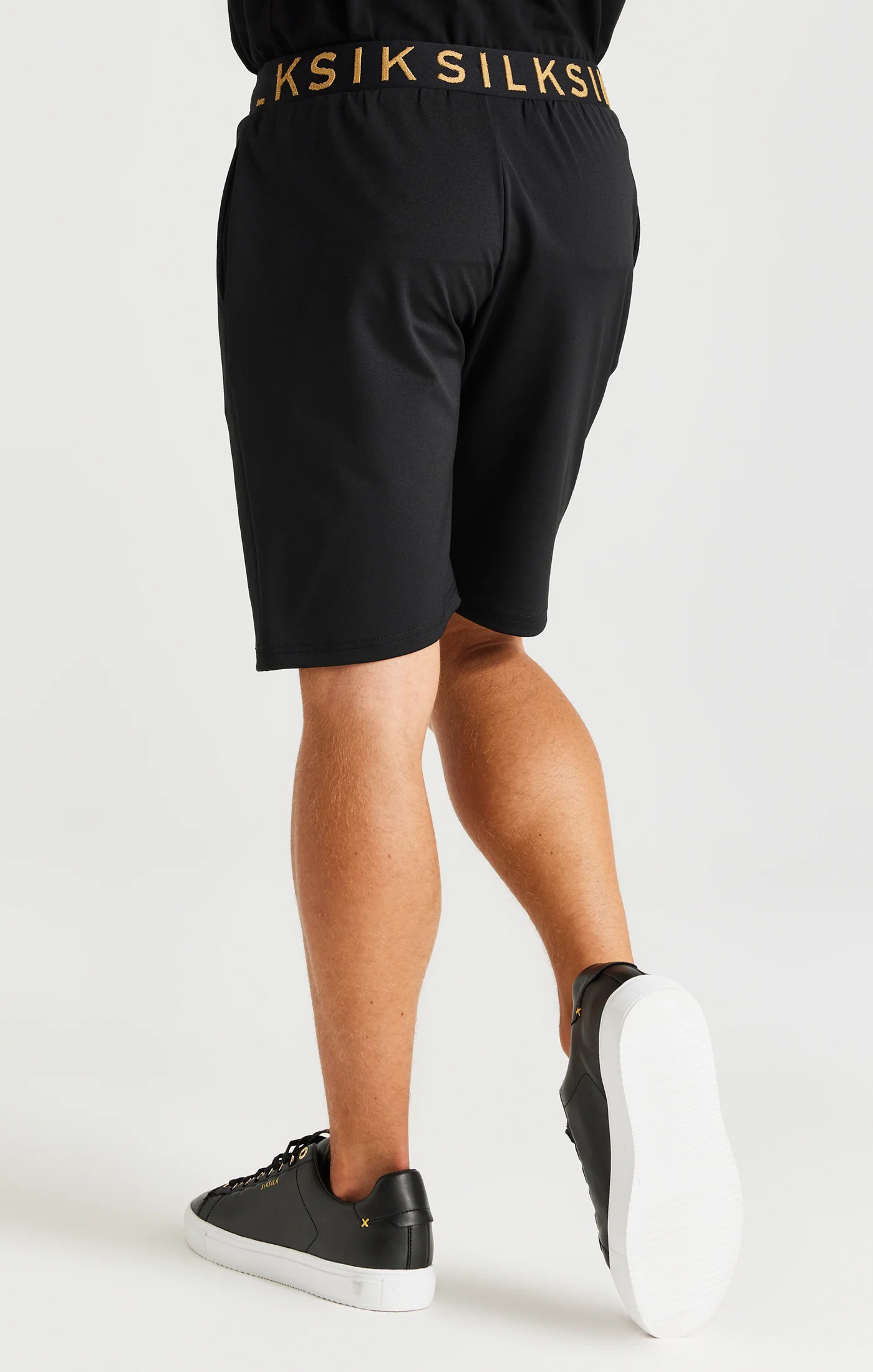 SikSilk Taped Shorts - Black - Image 4
