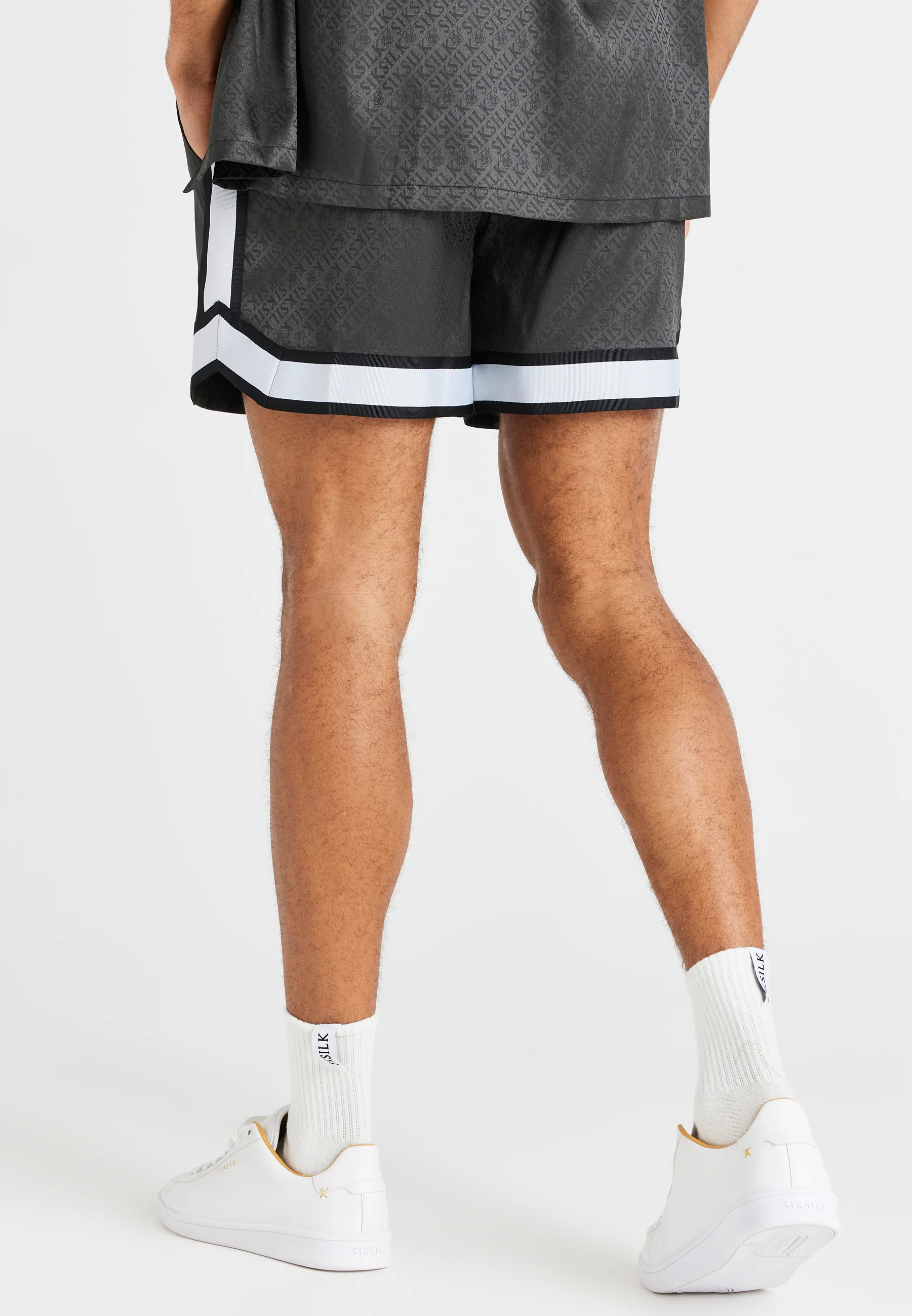 Grey Taped Smart Short - Image 4
