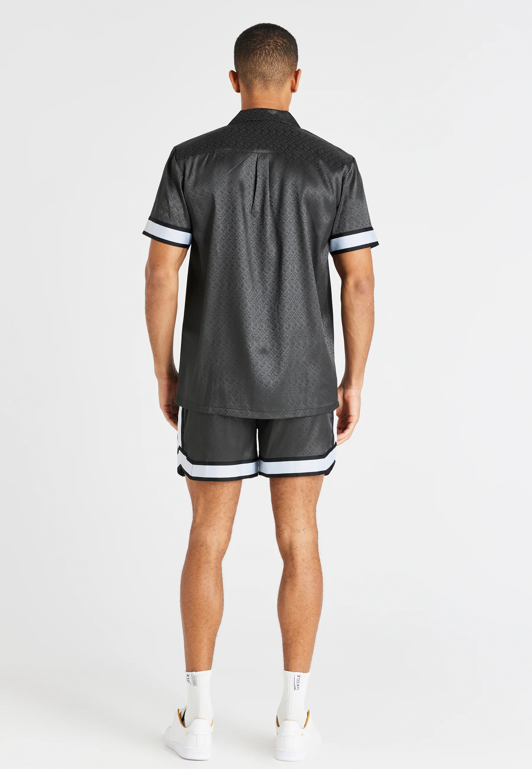 Grey Taped Smart Short - Image 5