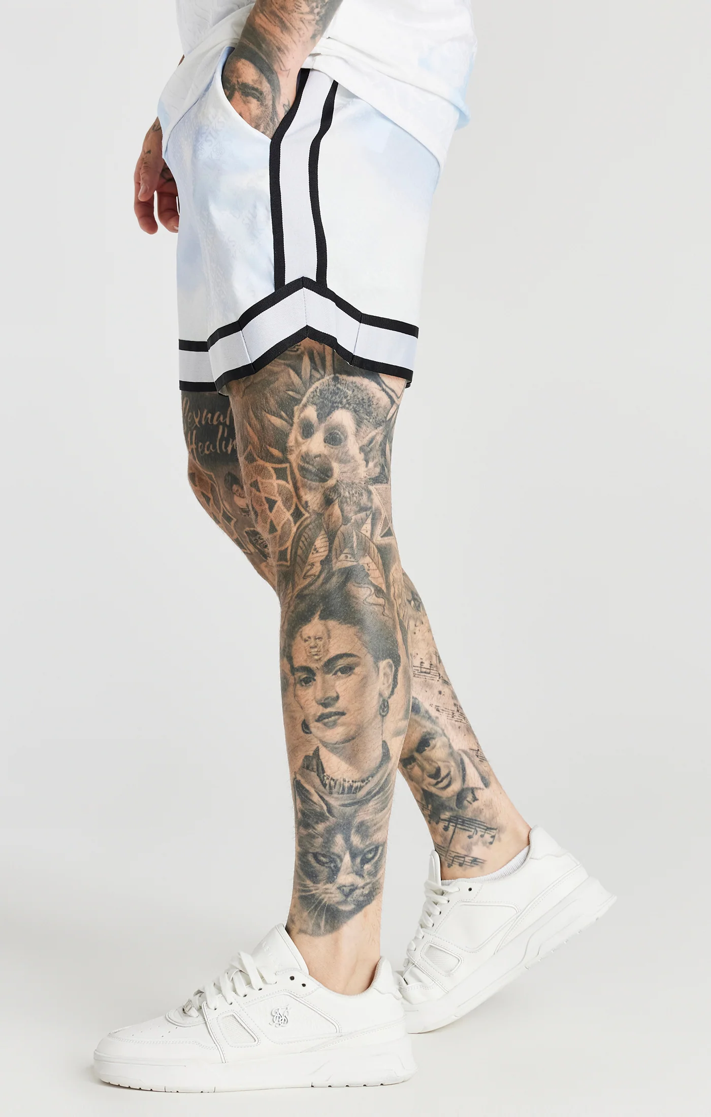 White Taped Smart Short - Image 2