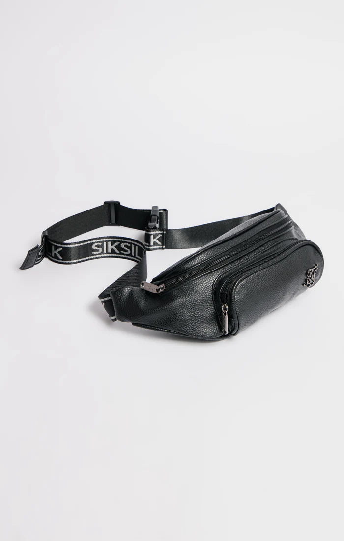 Black Taped Strap Bumbag - Image 2