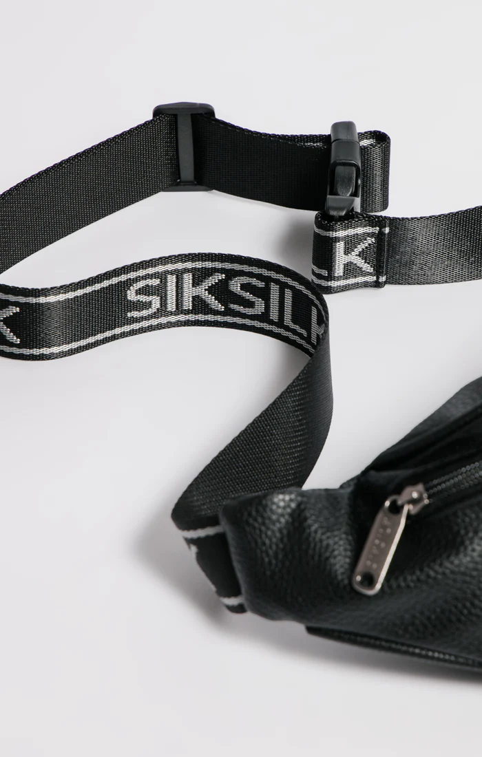 Black Taped Strap Bumbag - Image 3