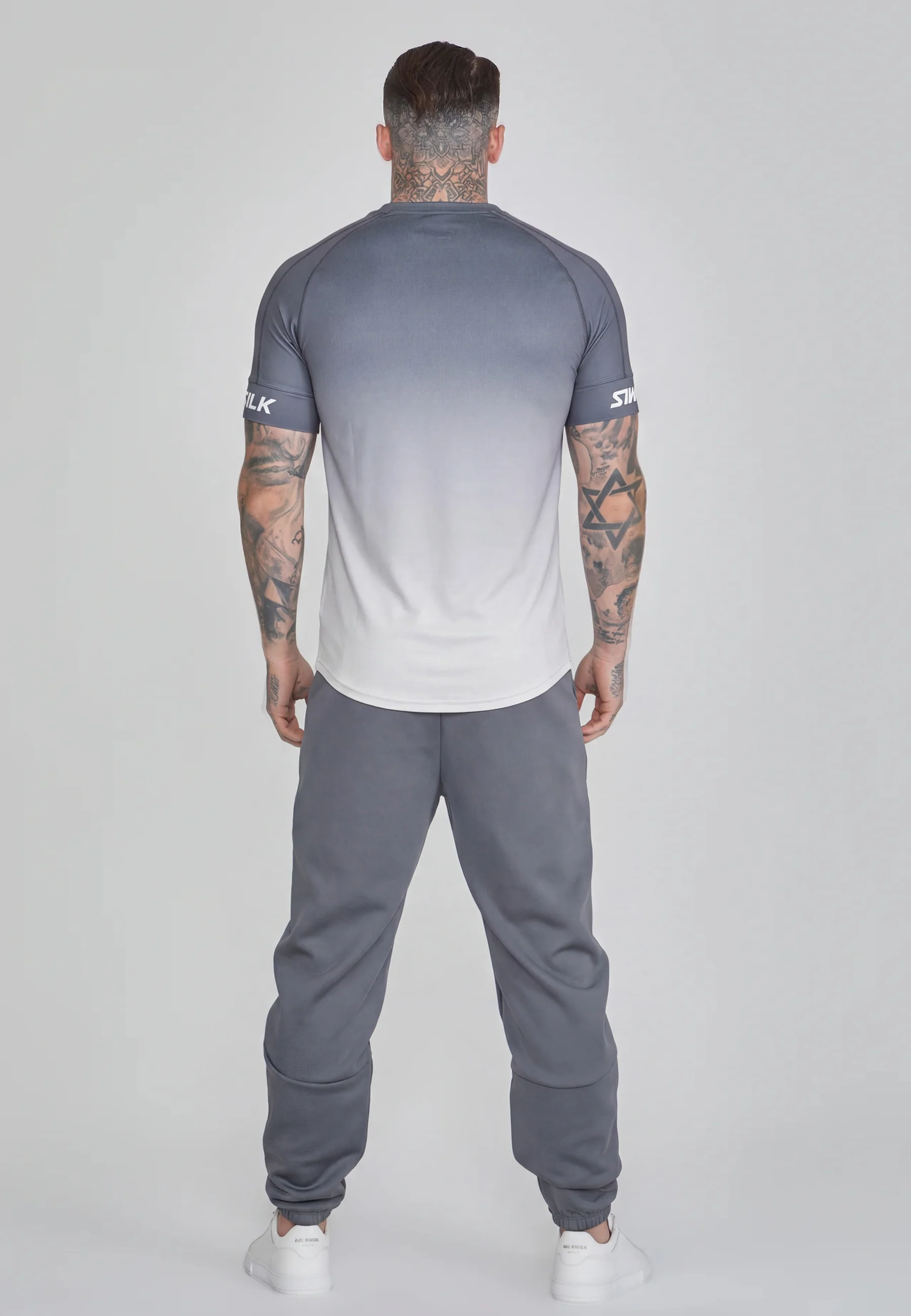 Blue Tapered Joggers - Image 5