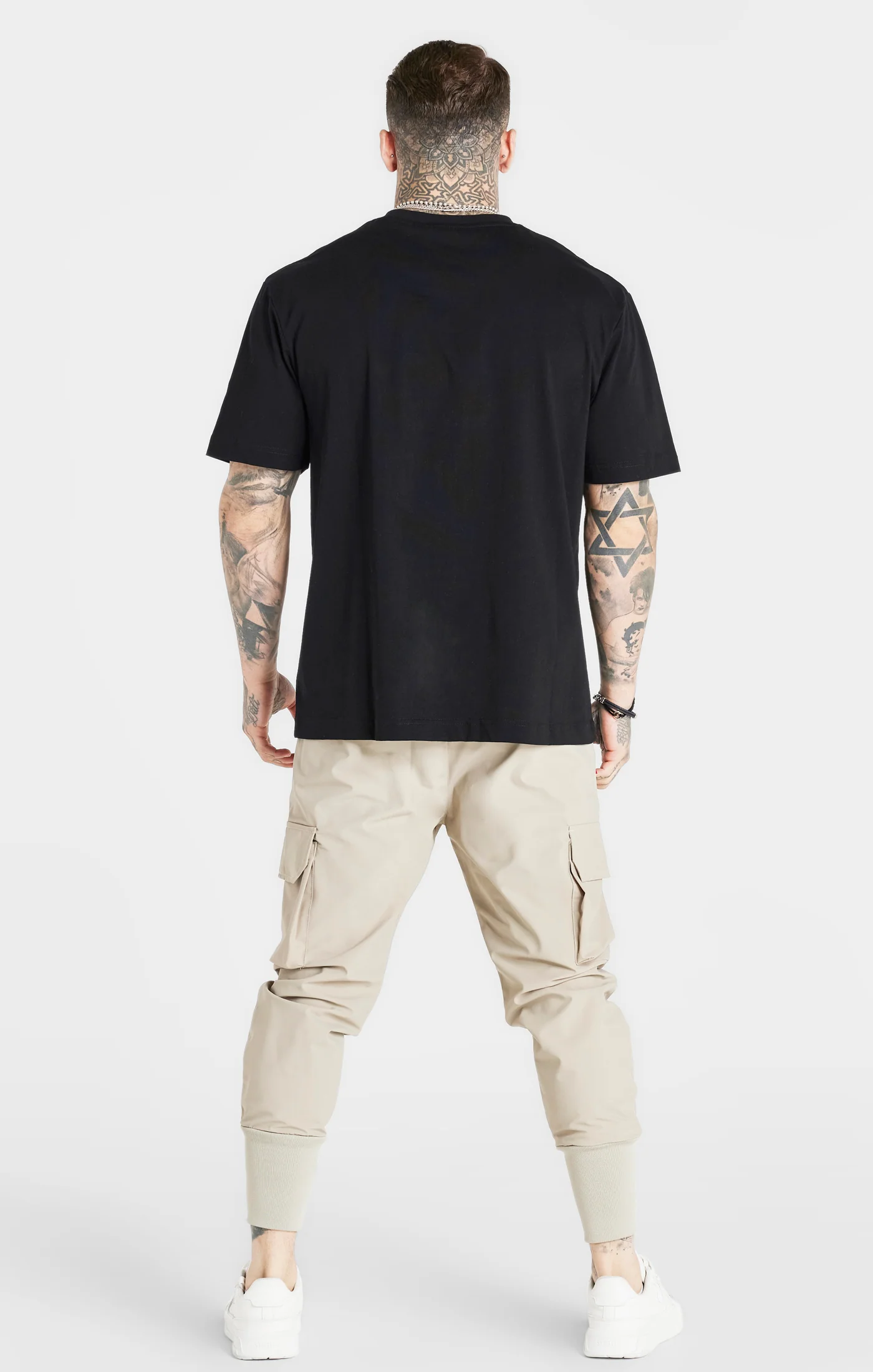 Beige Tech Cargo Pant - Image 5