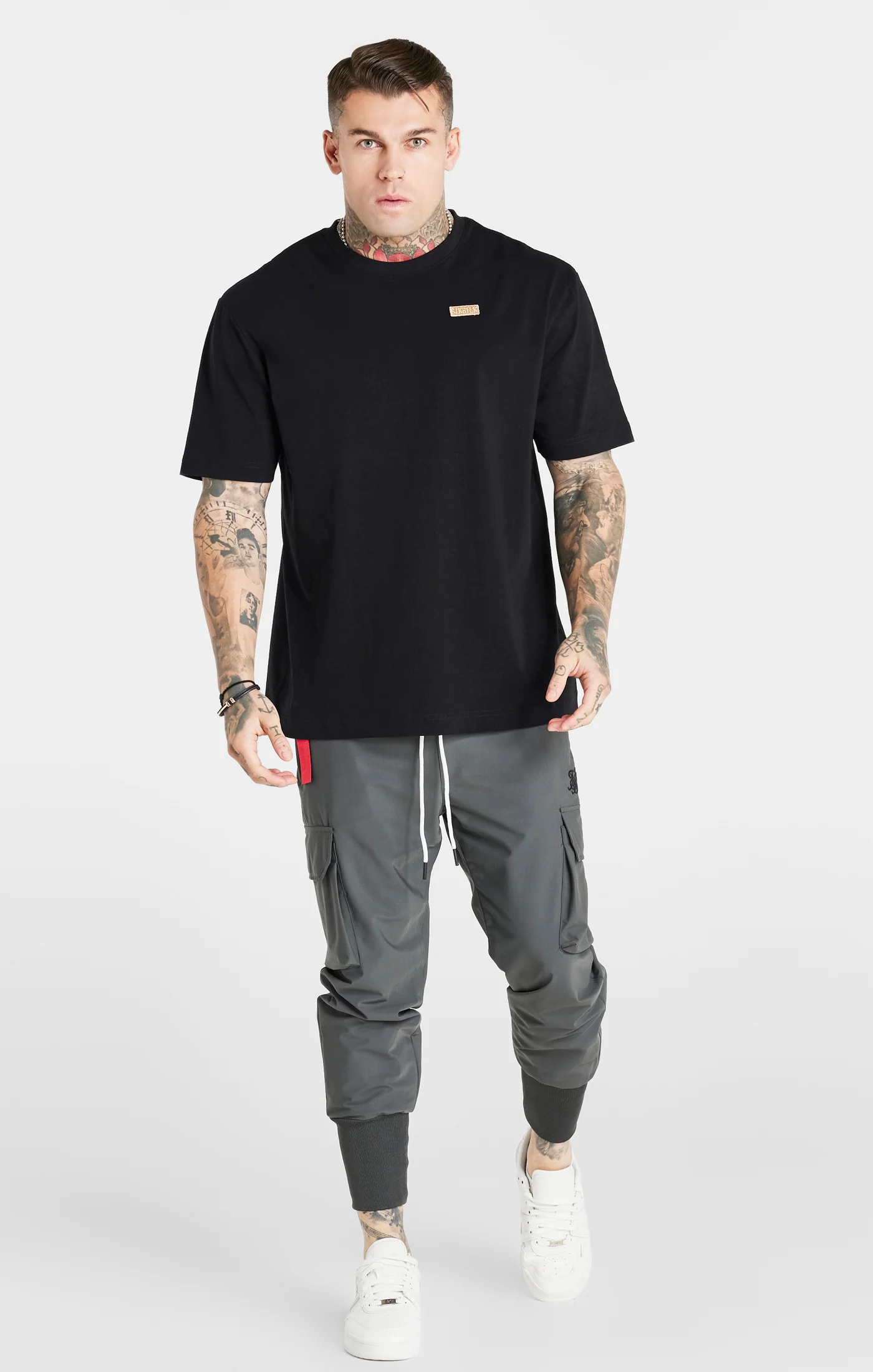 Dark Grey Tech Cargo Pant - Image 3