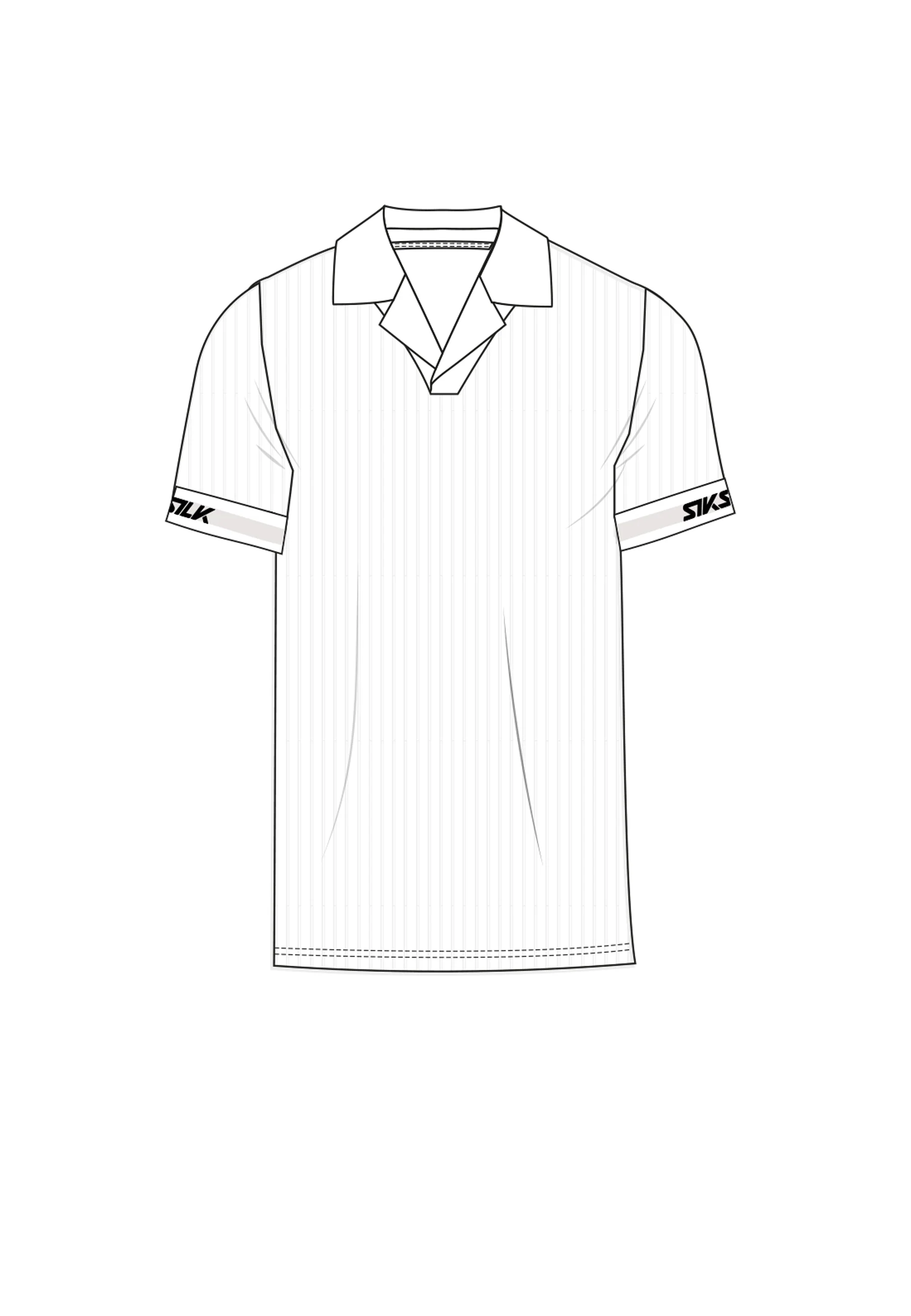 White Tech Polo T-Shirt