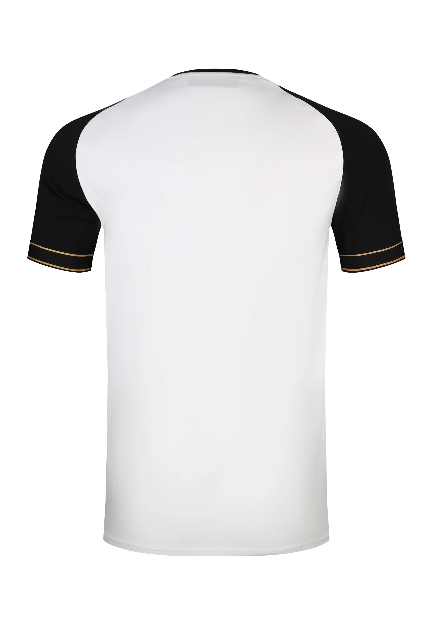 White and Black Tech T-Shirt - Image 7