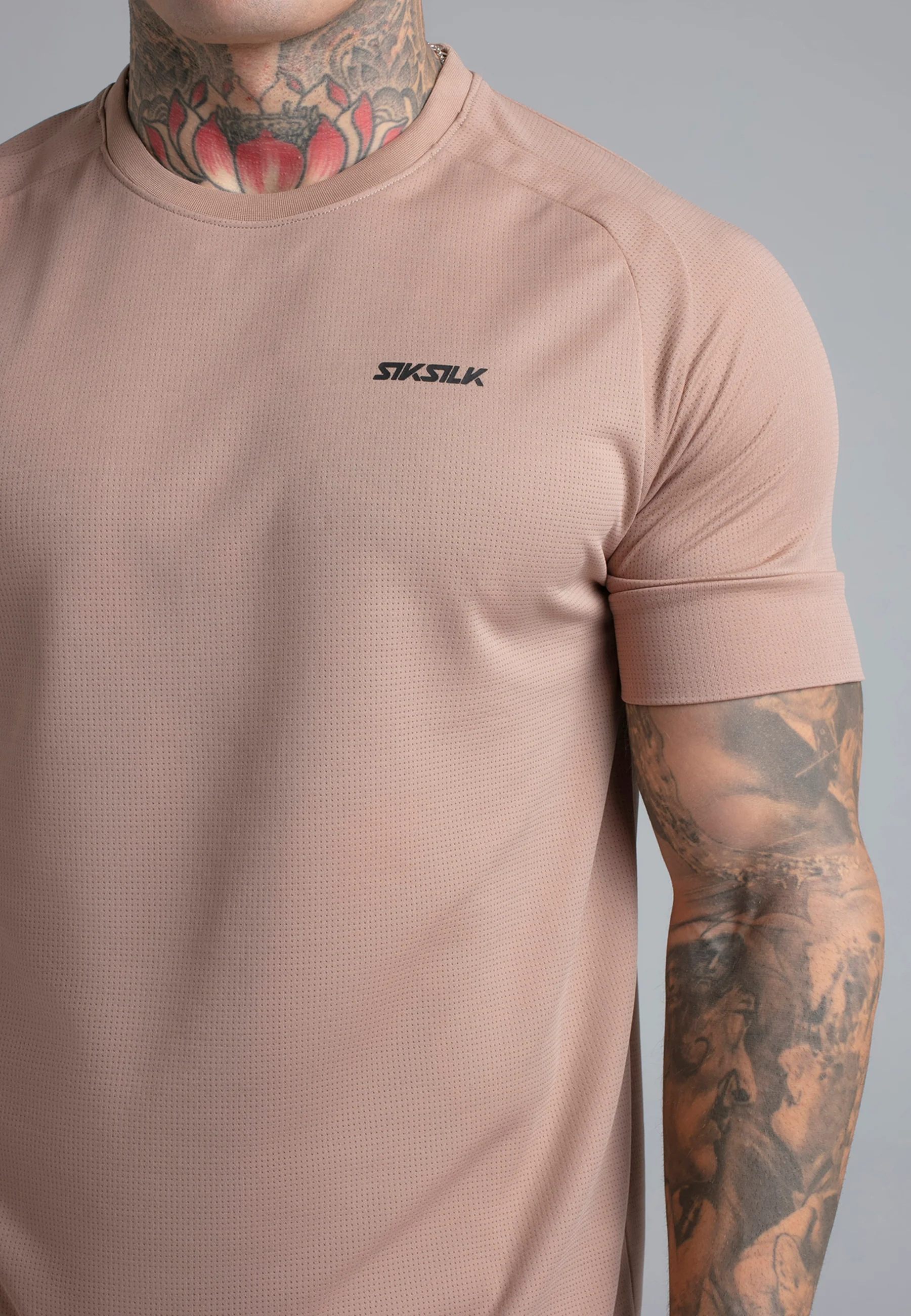 Brown Tech T-Shirt - Image 2