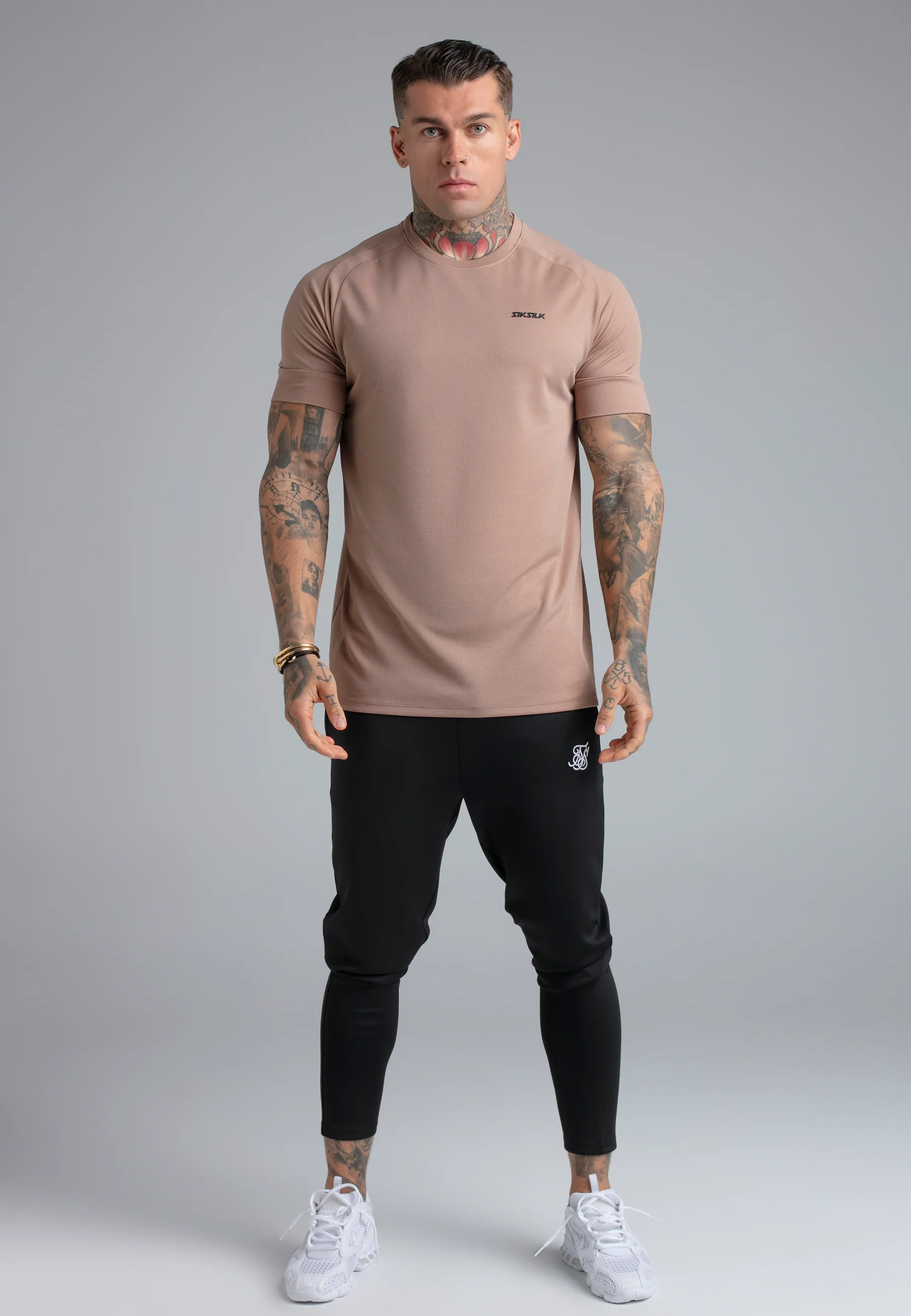 Brown Tech T-Shirt - Image 3