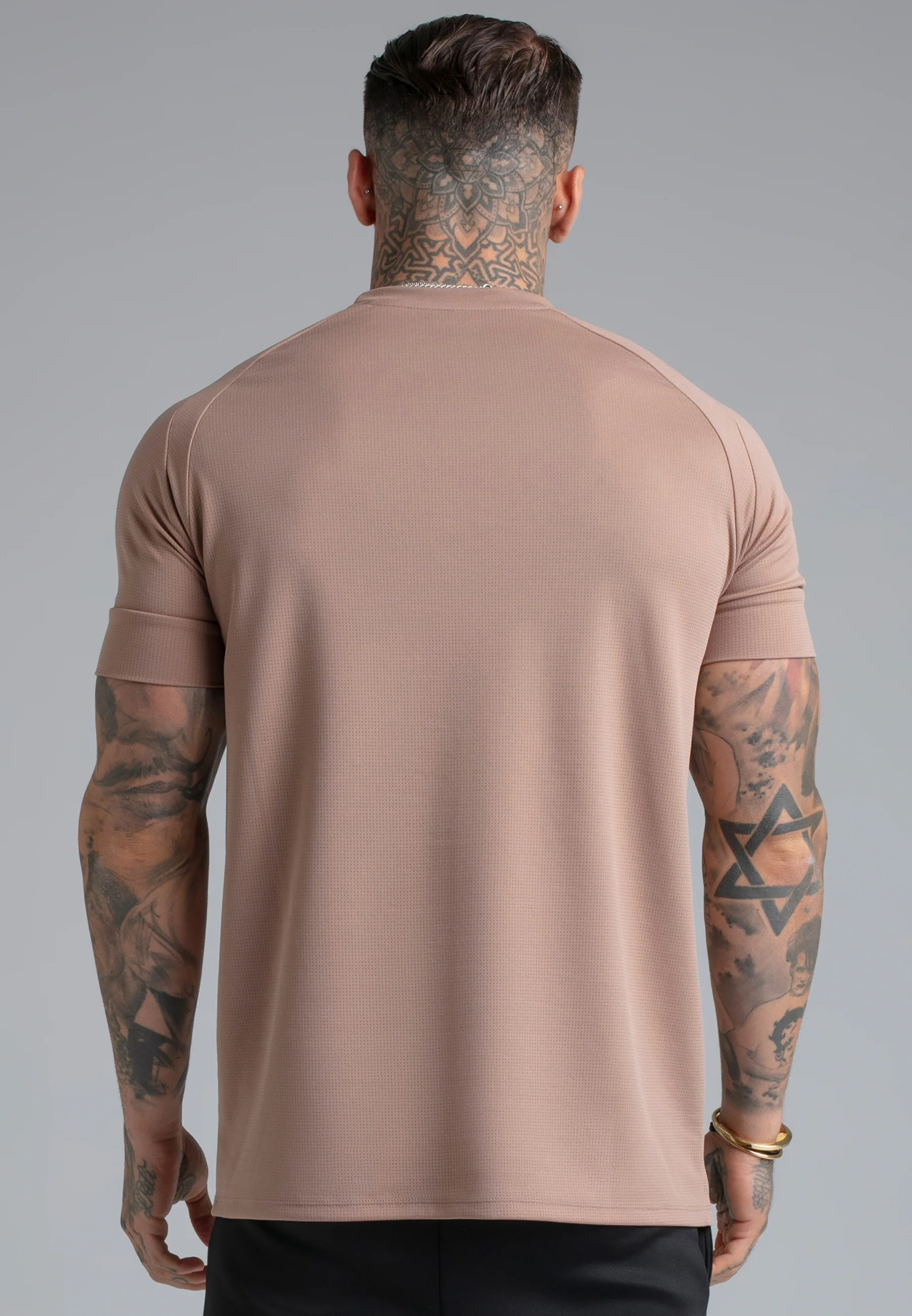 Brown Tech T-Shirt - Image 5