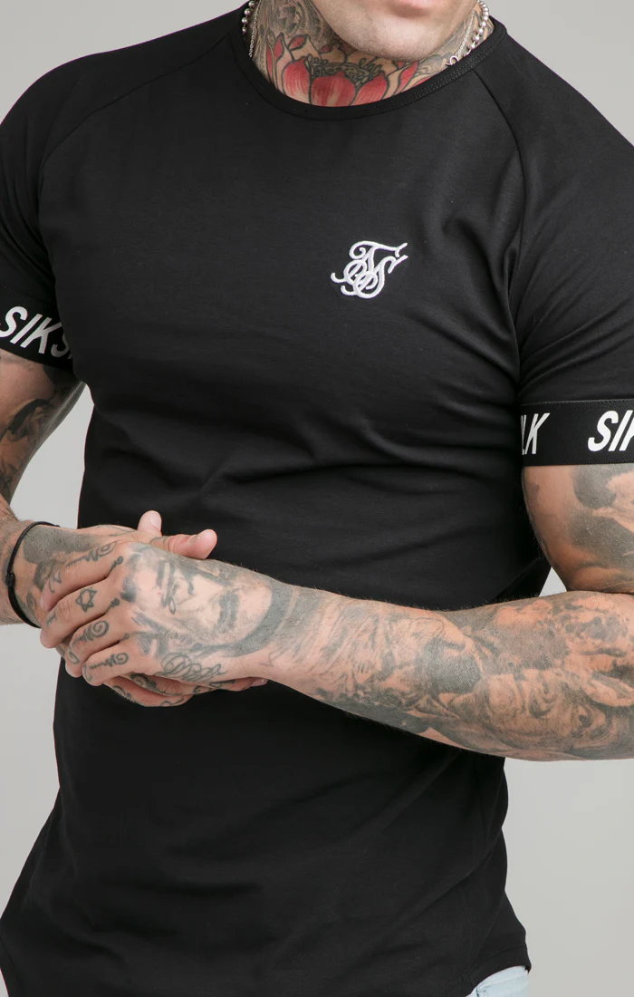 SikSilk Tech Tee - Black