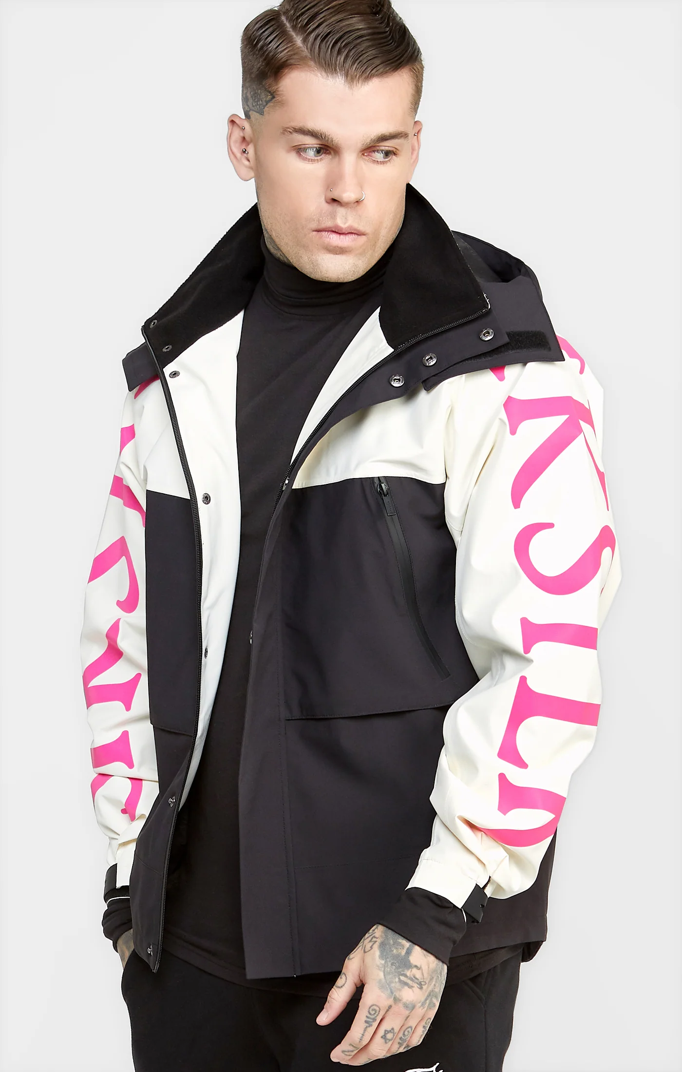 Ecru Technical Jacket