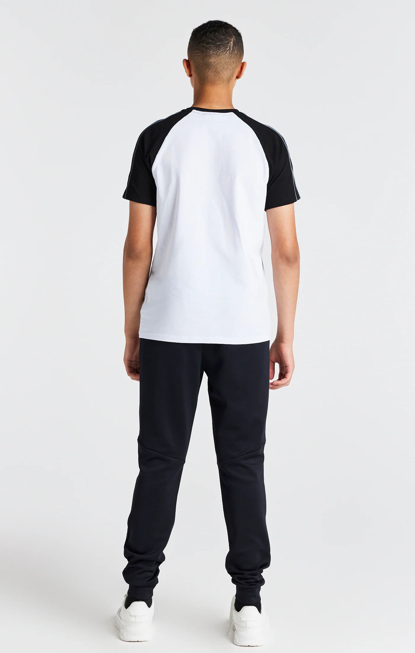 Boys Black Poly Jogger - Image 5