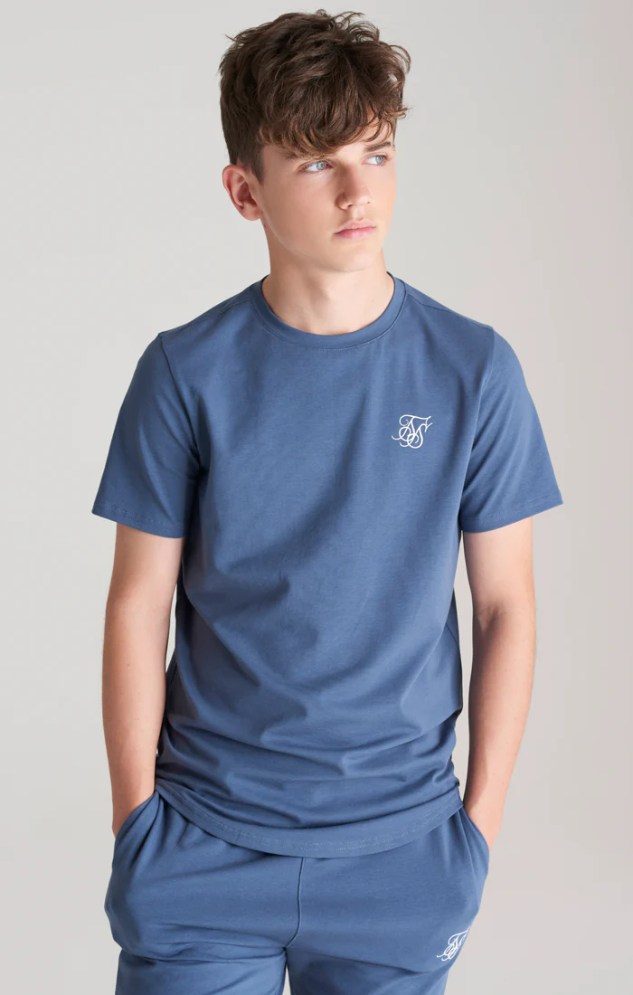 Boys Blue T-Shirt And Short Twin Set - Image 2