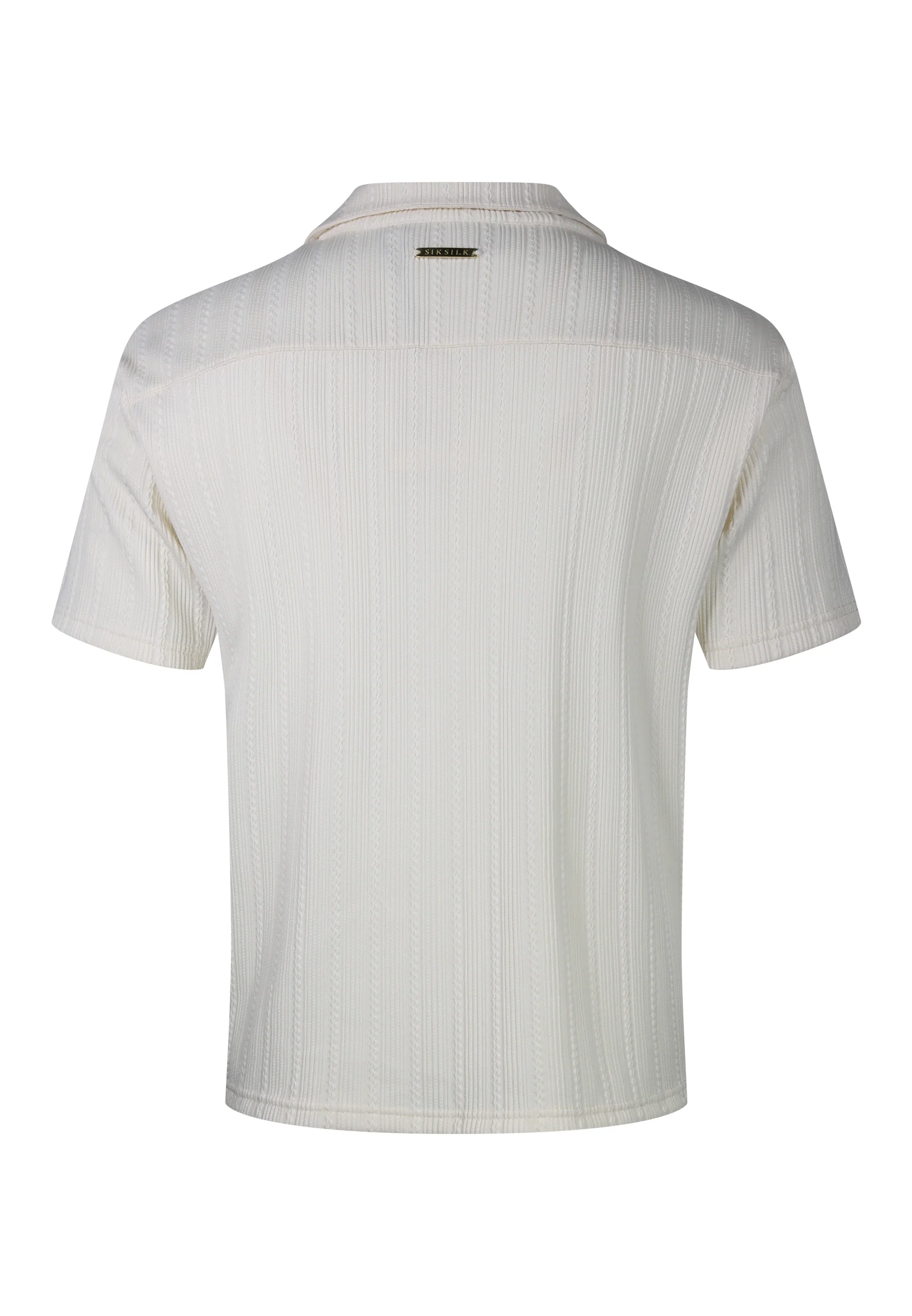 Ecru Textured Shirt - Image 7