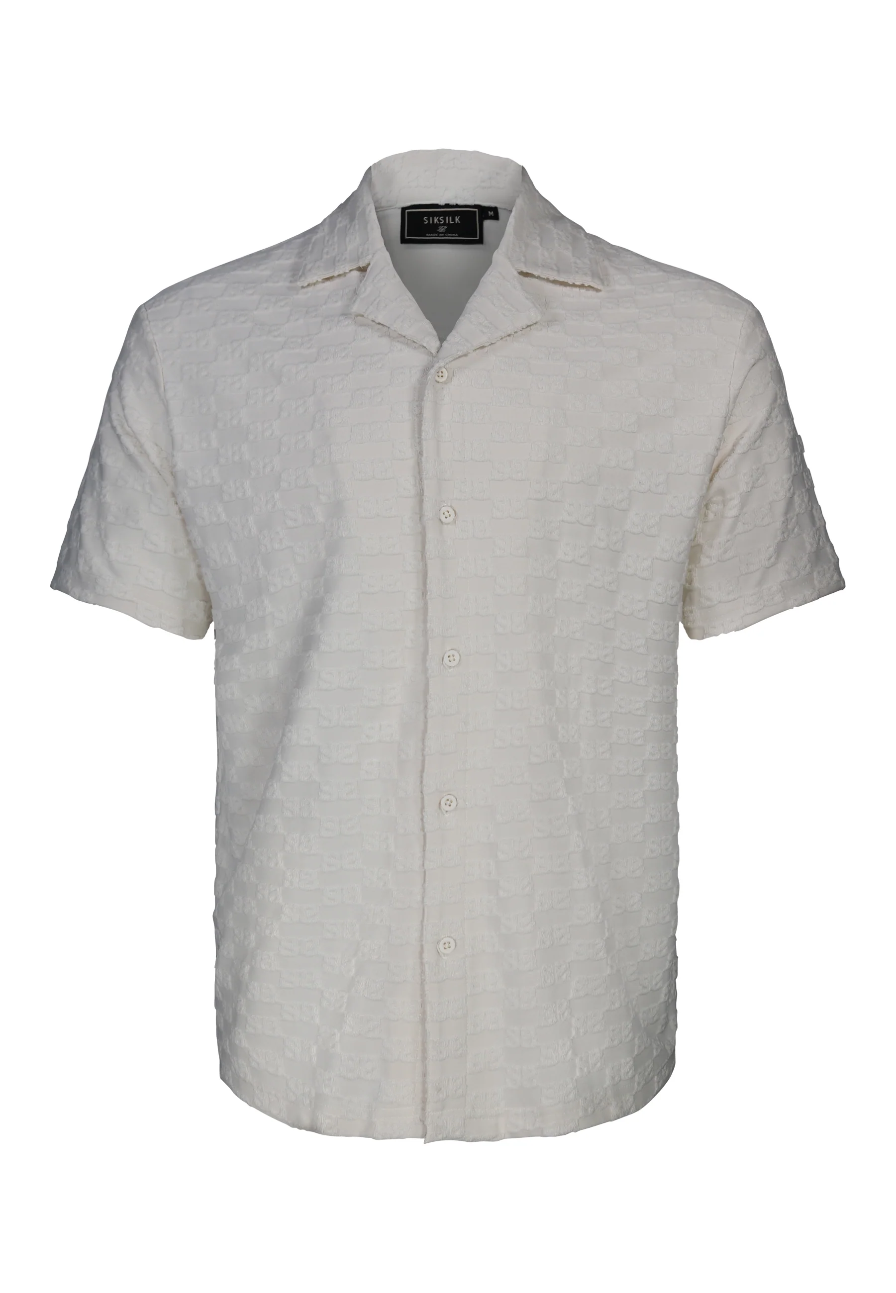 Ecru Towelling Shirt - Image 7