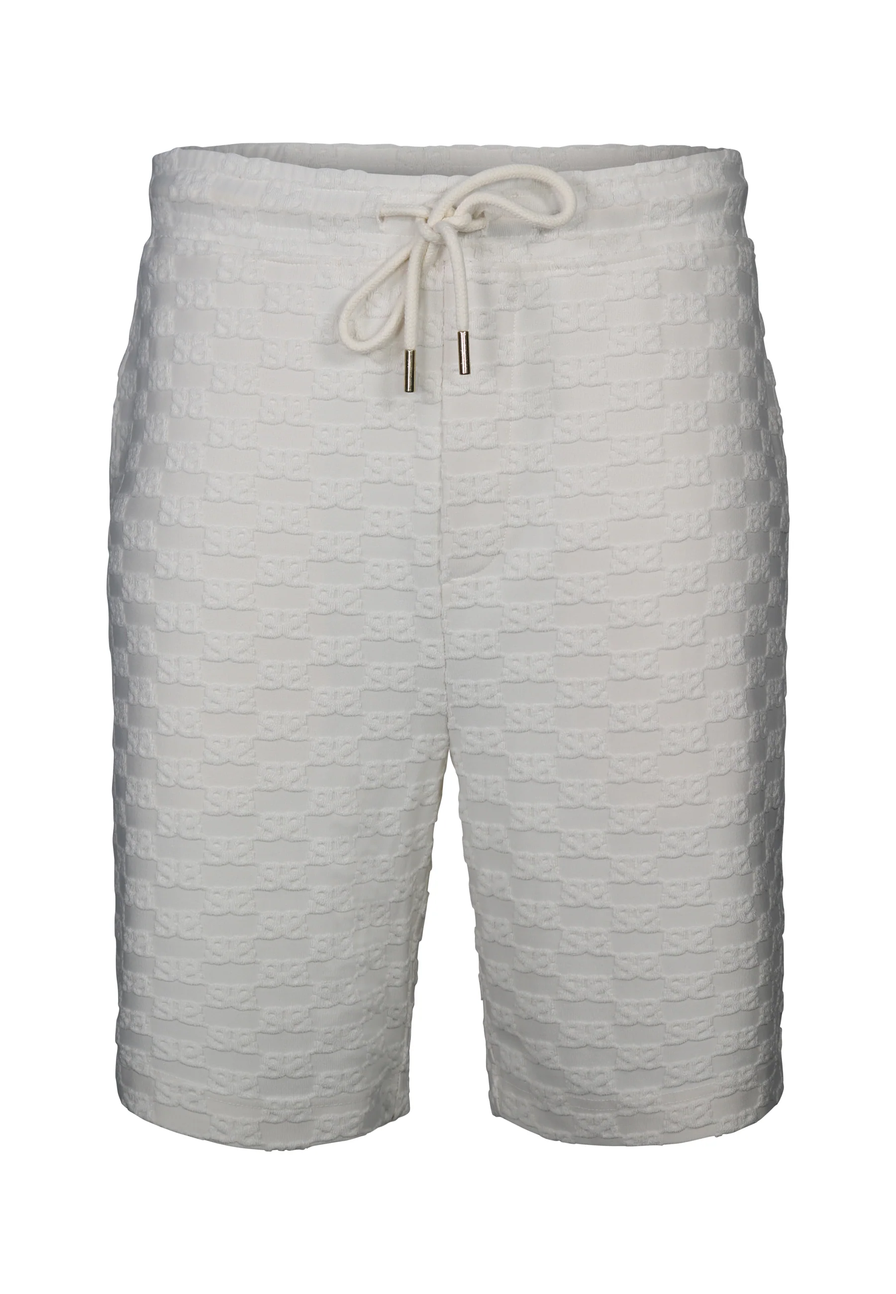 Ecru Towelling Shorts - Image 6