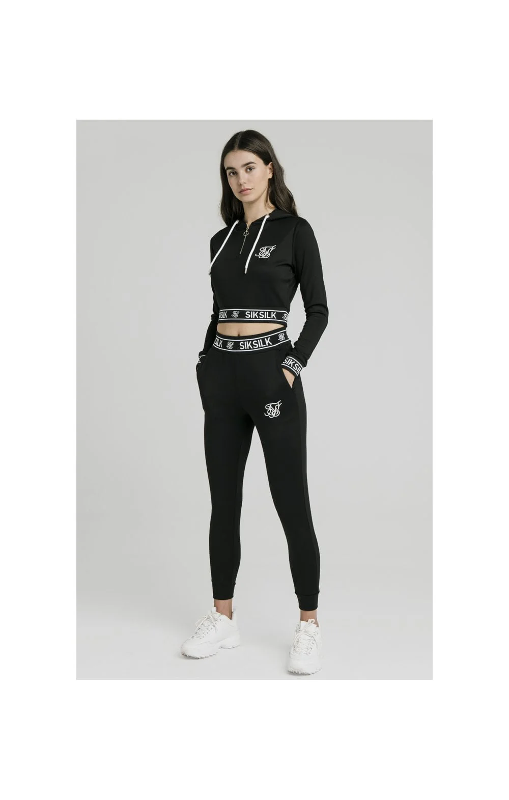SikSilk Track Pants - Black - Image 3
