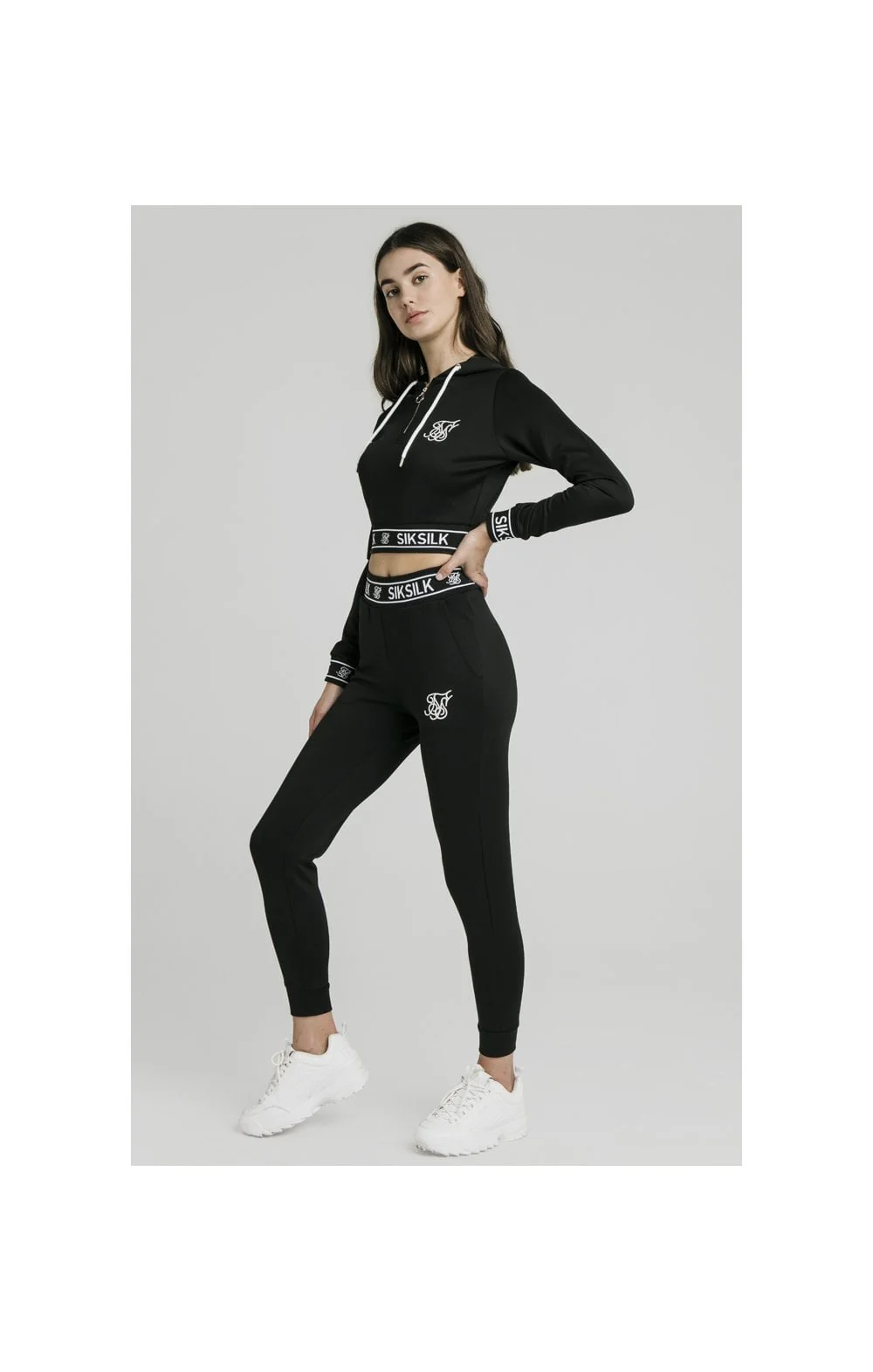 SikSilk Track Pants - Black - Image 4