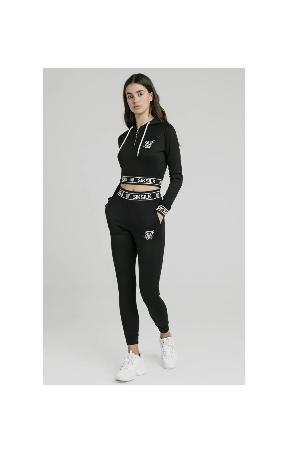 SikSilk Track Pants - Black - Image 5
