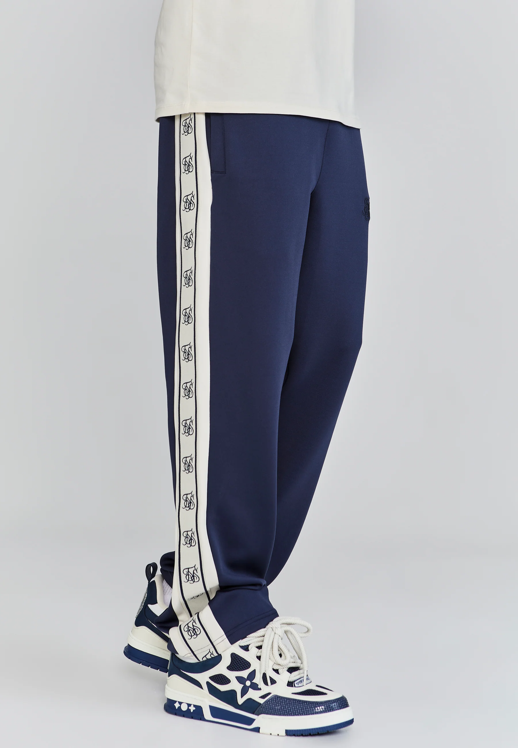 Navy Track Pants - Image 3