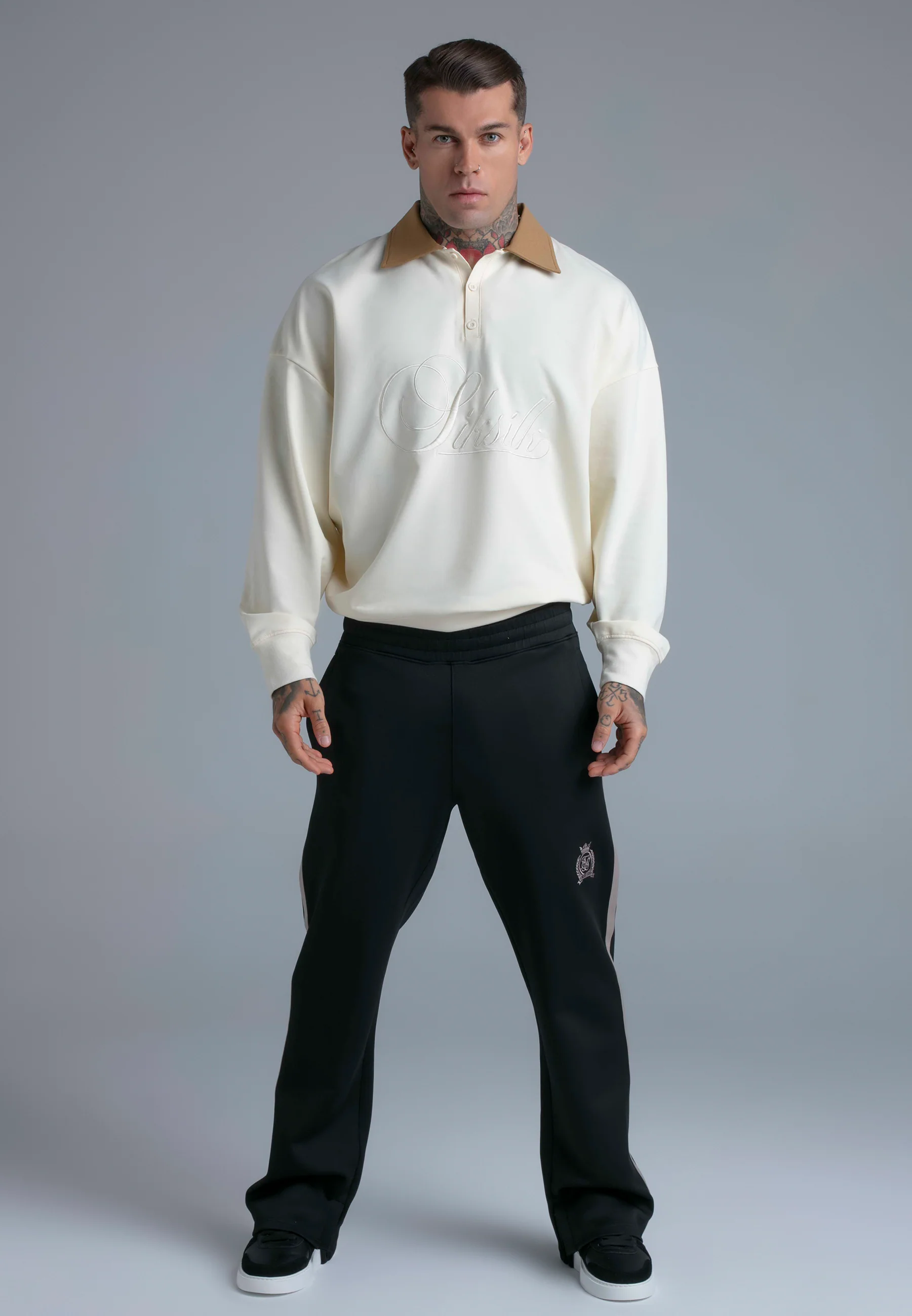 Black Track Pants - Image 2