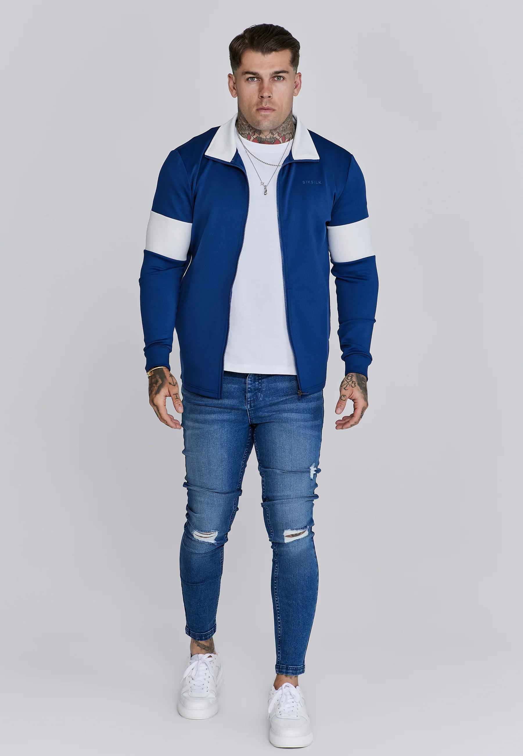 Navy Track Top - Image 2