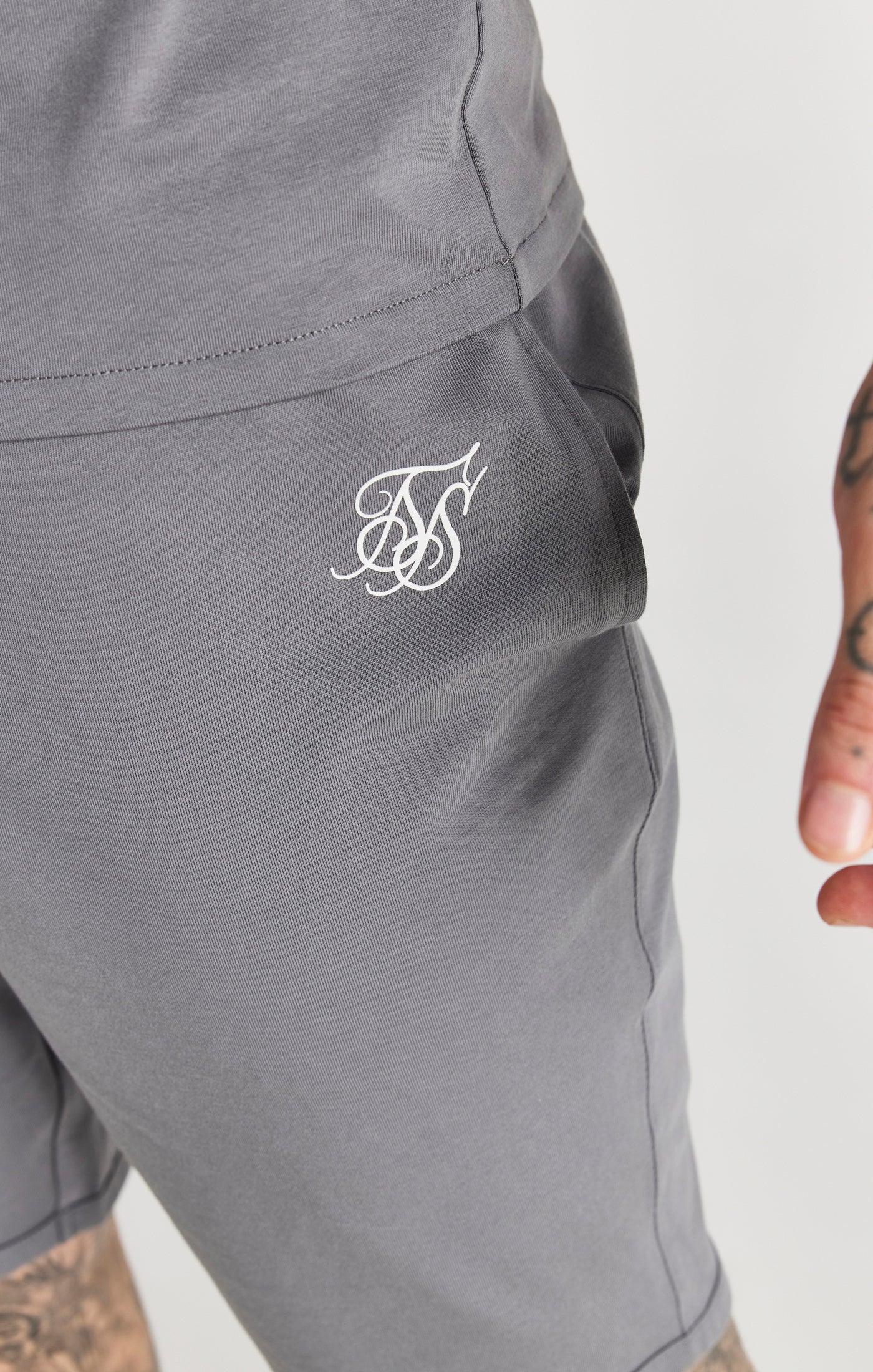 Grey Twin Set T-Shirt And Short - Image 6