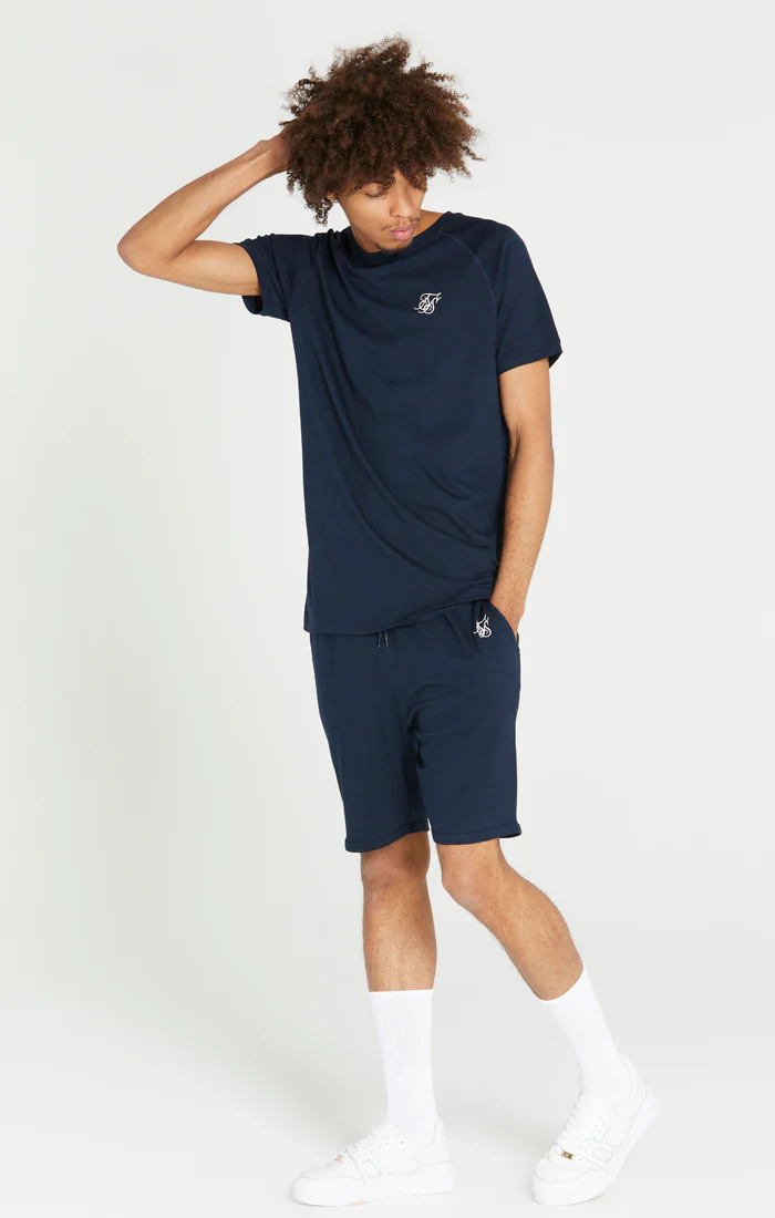Navy T-Shirt And Short Twin Set - Image 2