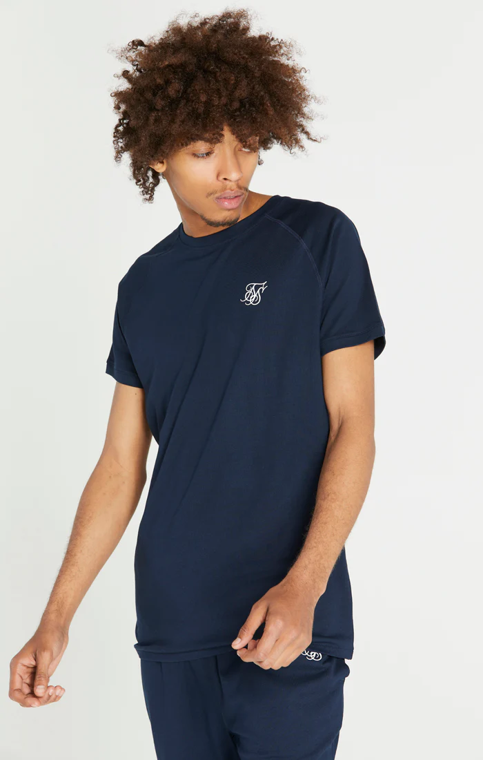 Navy T-Shirt And Short Twin Set - Image 3