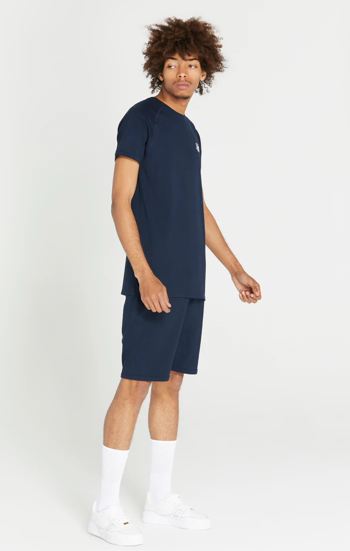 Navy T-Shirt And Short Twin Set - Image 5