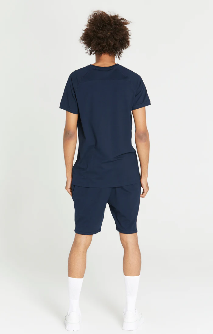 Navy T-Shirt And Short Twin Set - Image 8
