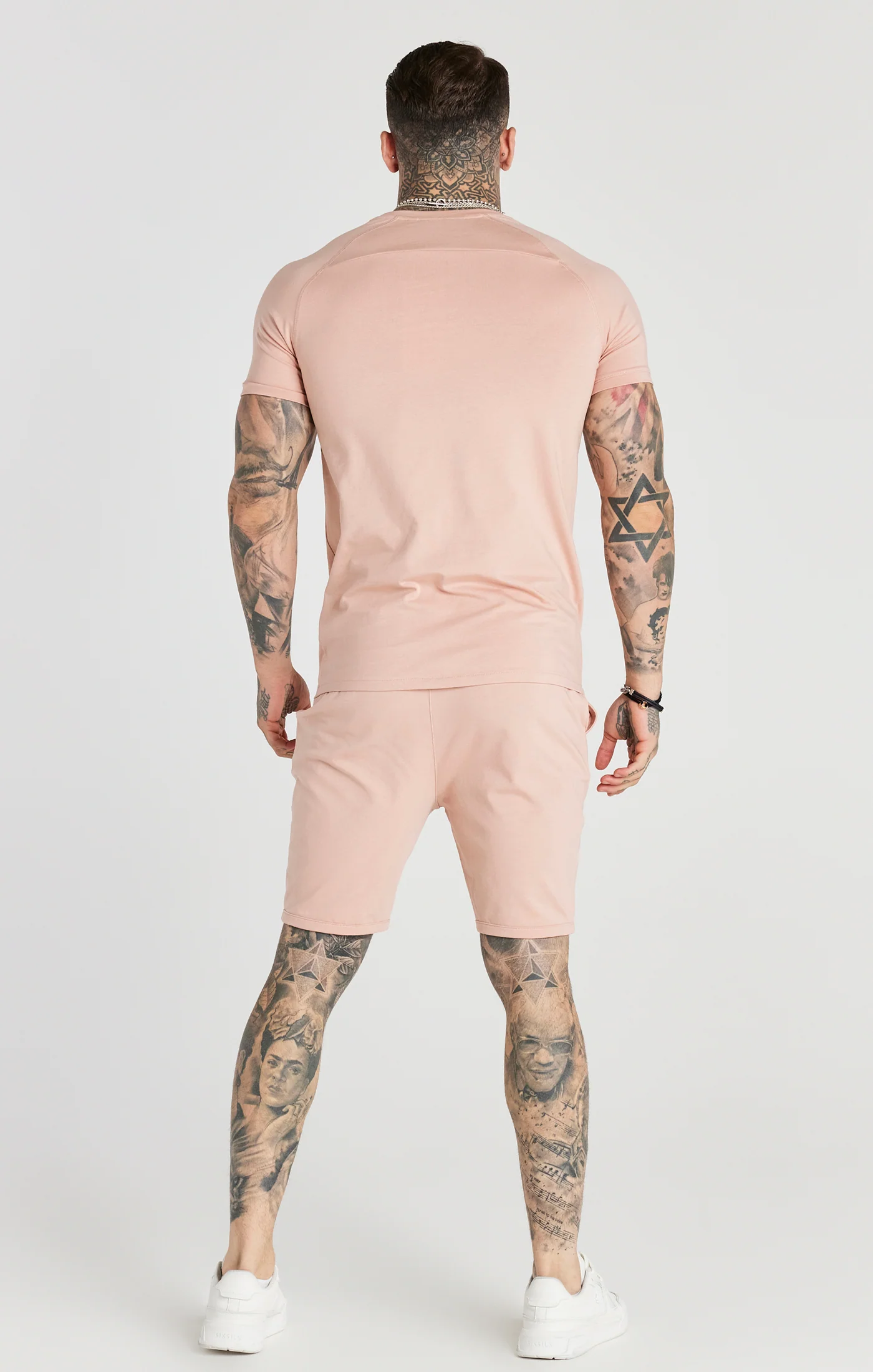 Pink Twin Set T-Shirt And Short - Image 2
