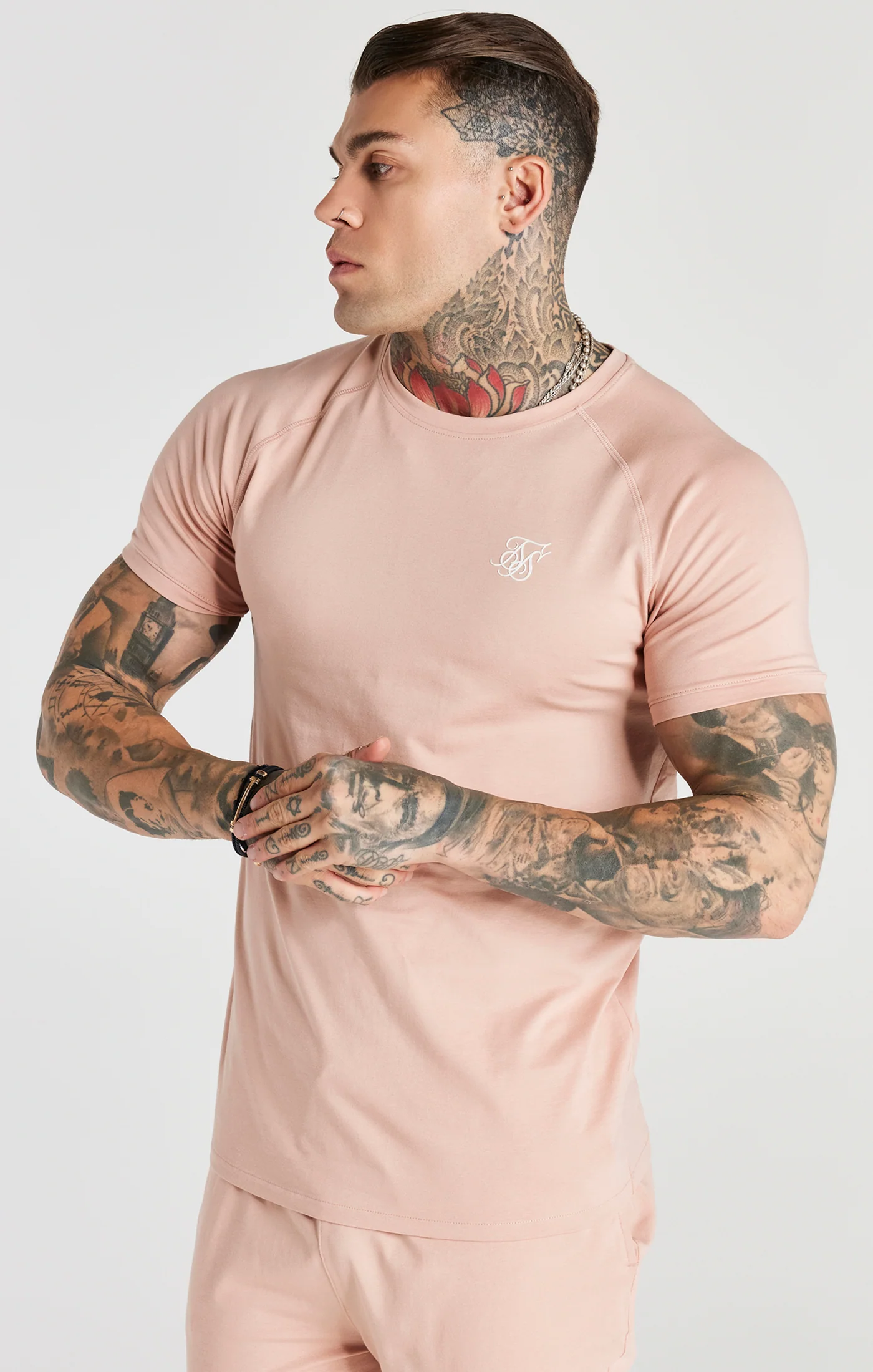 Pink Twin Set T-Shirt And Short - Image 3