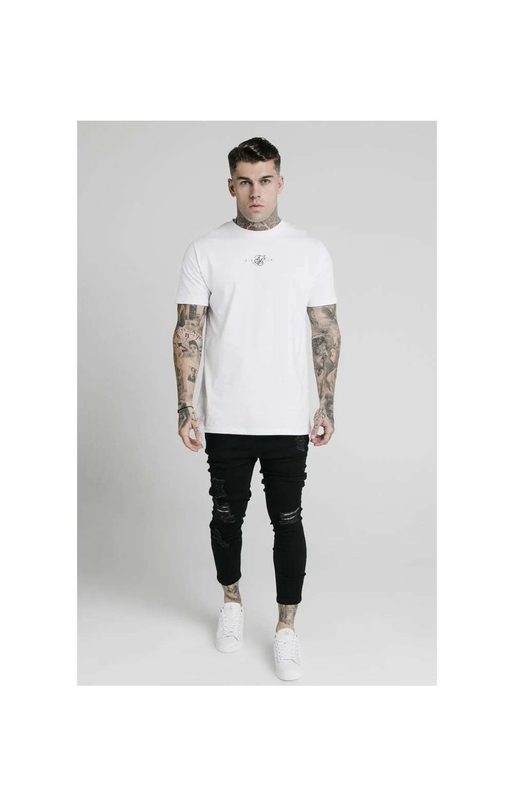 SikSilk Ultra Drop Crotch Jeans - Black - Image 2