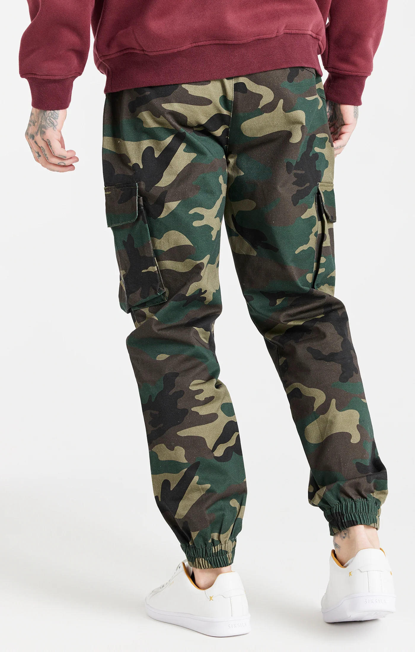 Green Camo Utility Cargo Jogger - Image 3