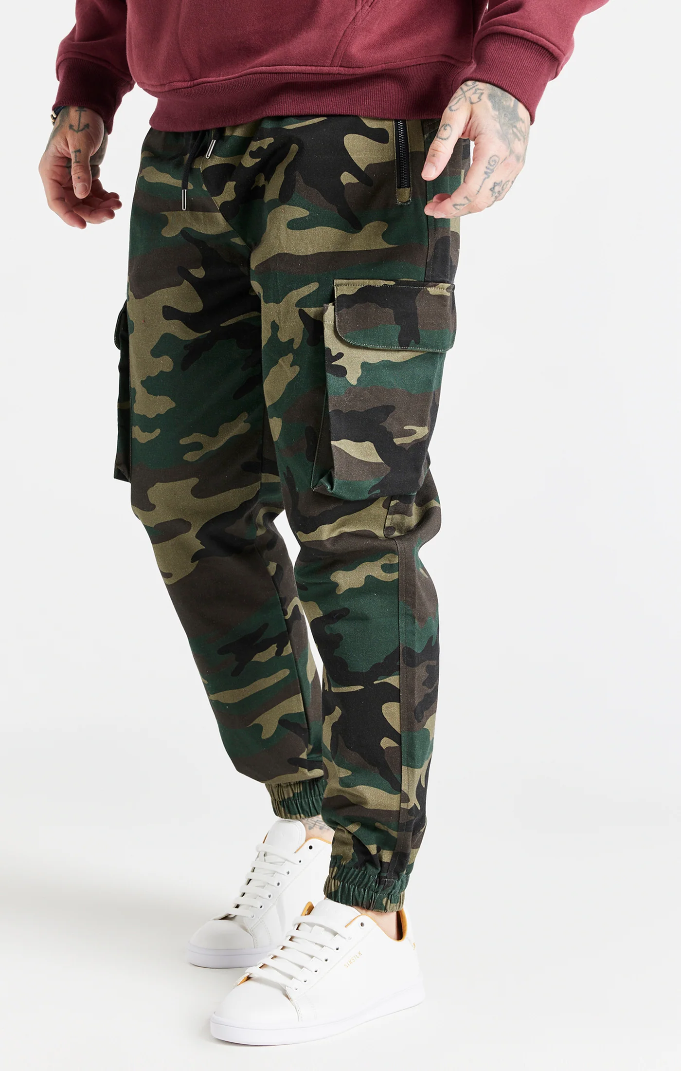 Green Camo Utility Cargo Jogger - Image 5