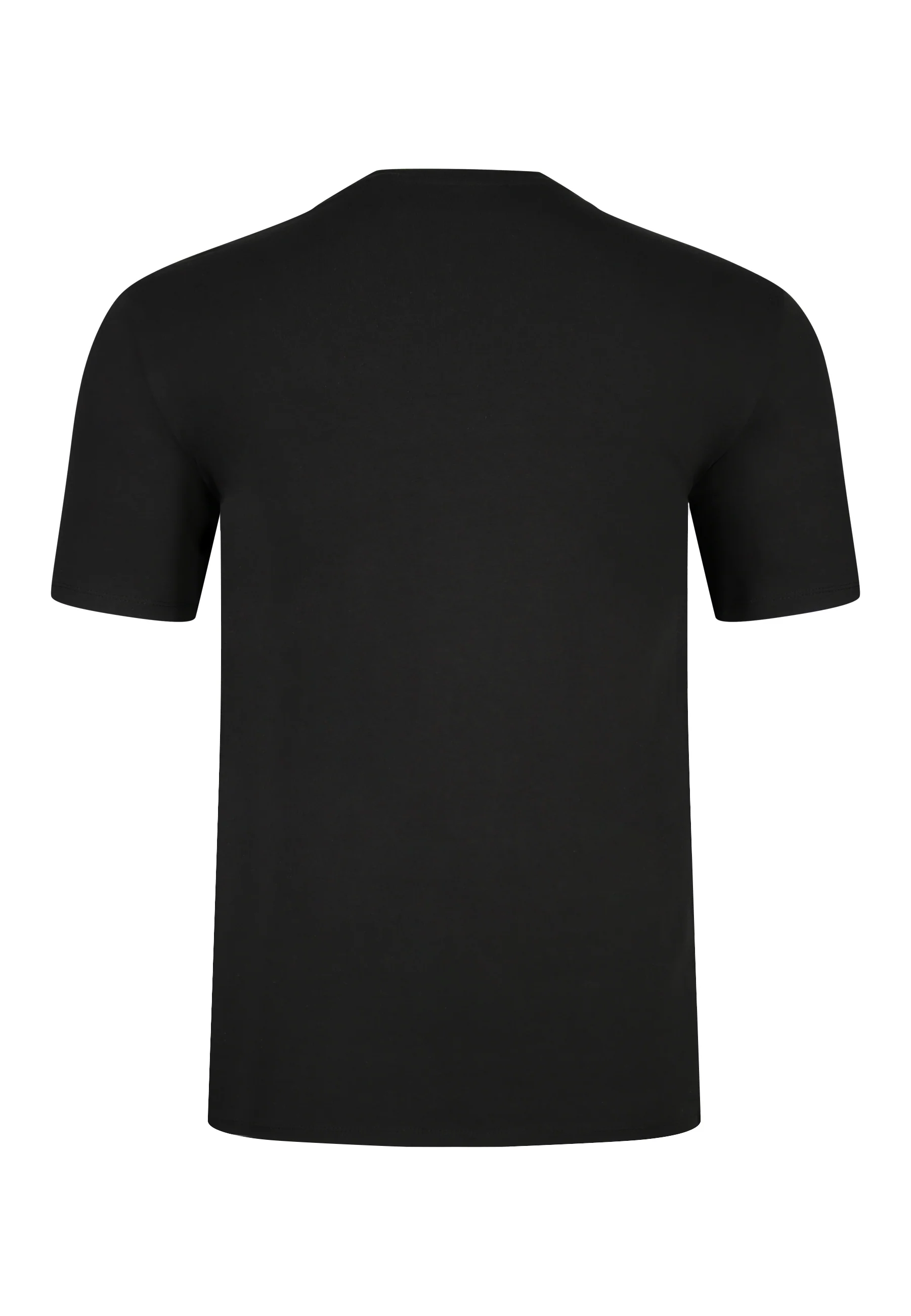 Black V-Neck T-Shirt - Image 7