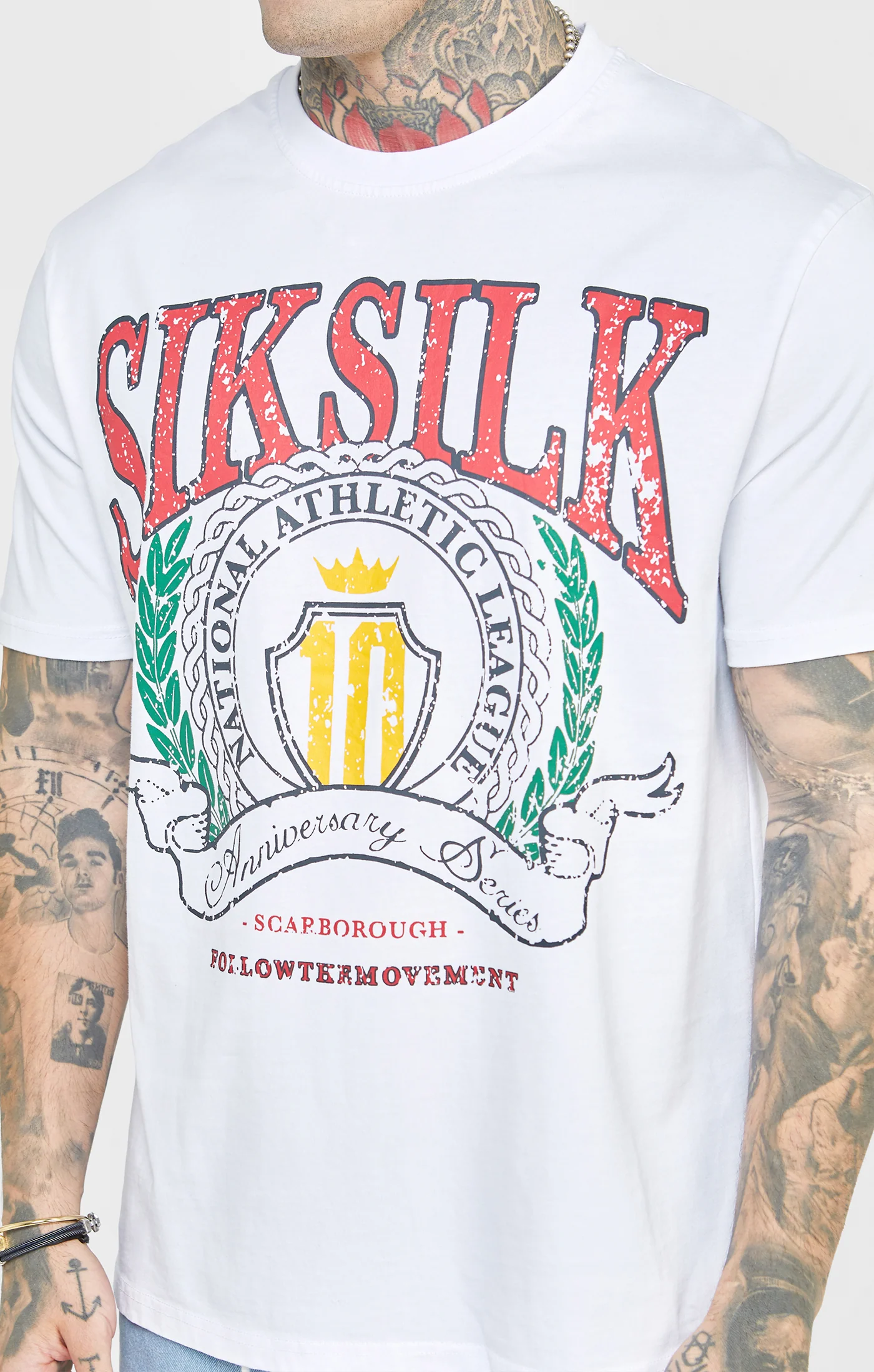 White Varsity Oversized T-Shirt - Image 2